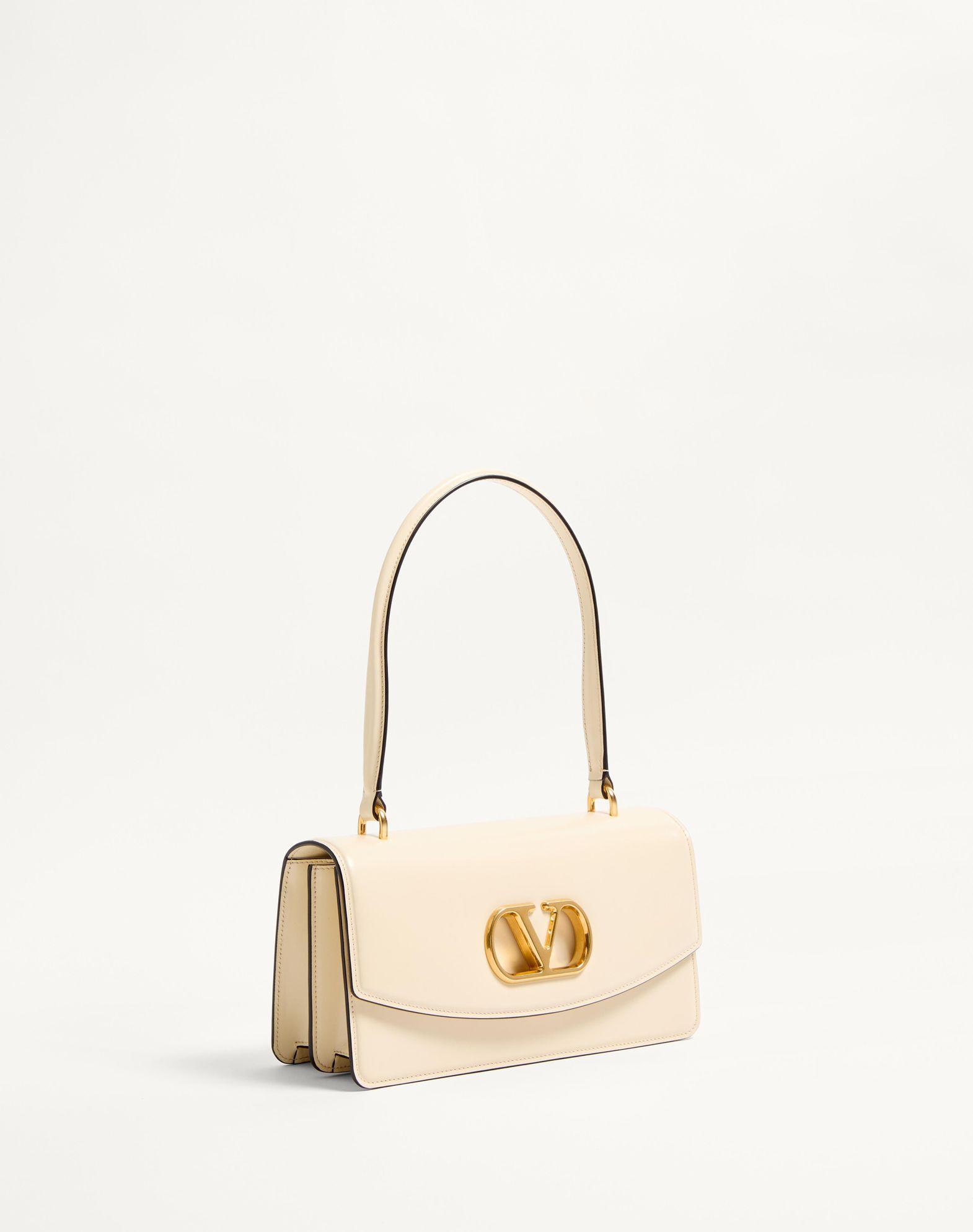 Valentino Garavani Vain Bag With Handle In Shiny Calfskin Product Image