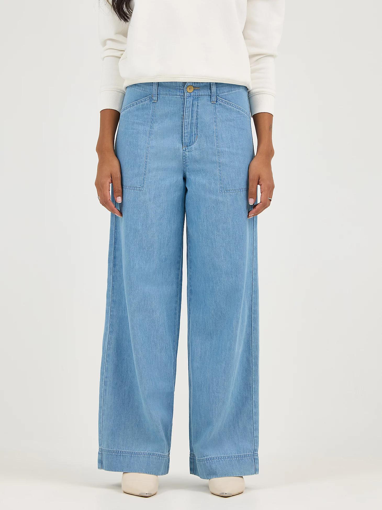 Women's Legendary High Rise Drapey Trouser Jean | Women's Jeans | Lee® Product Image