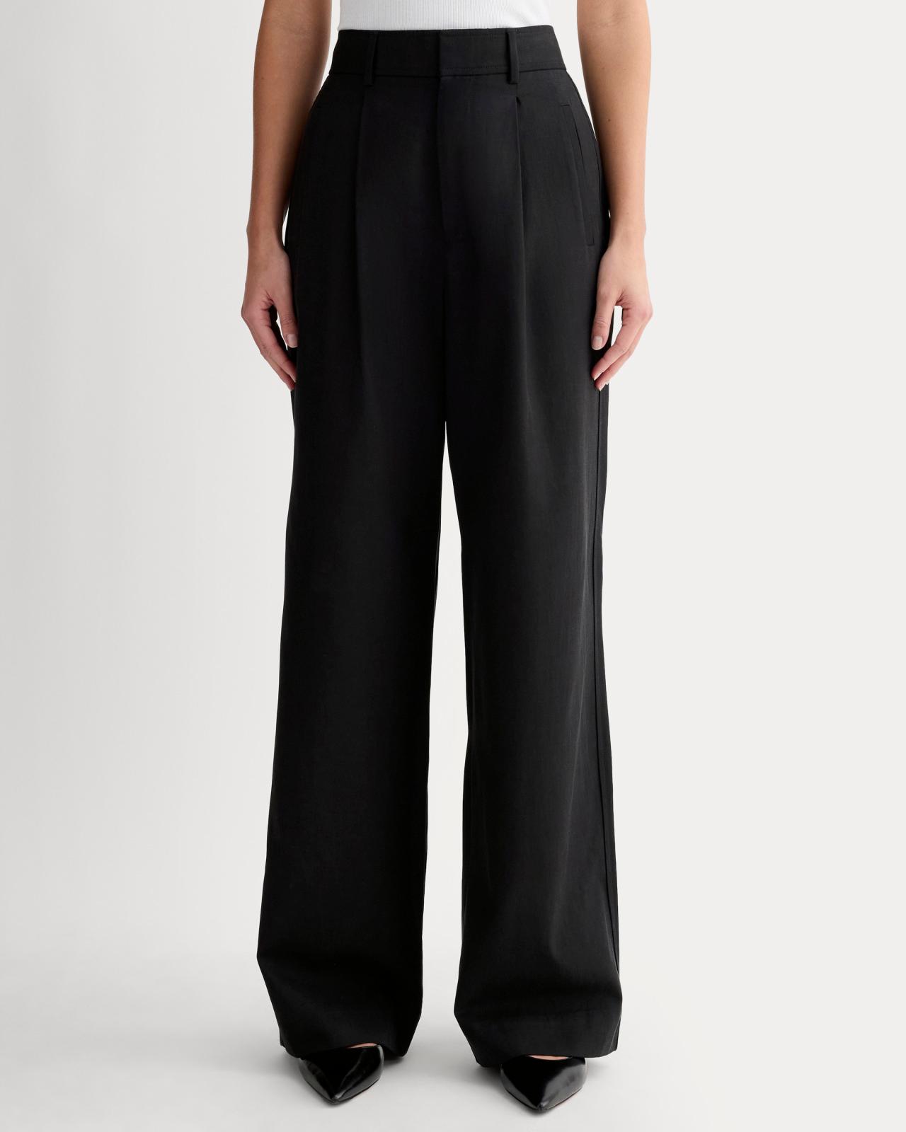 Womens Draper Pleated Pant in Buttersmooth by Everlane Product Image
