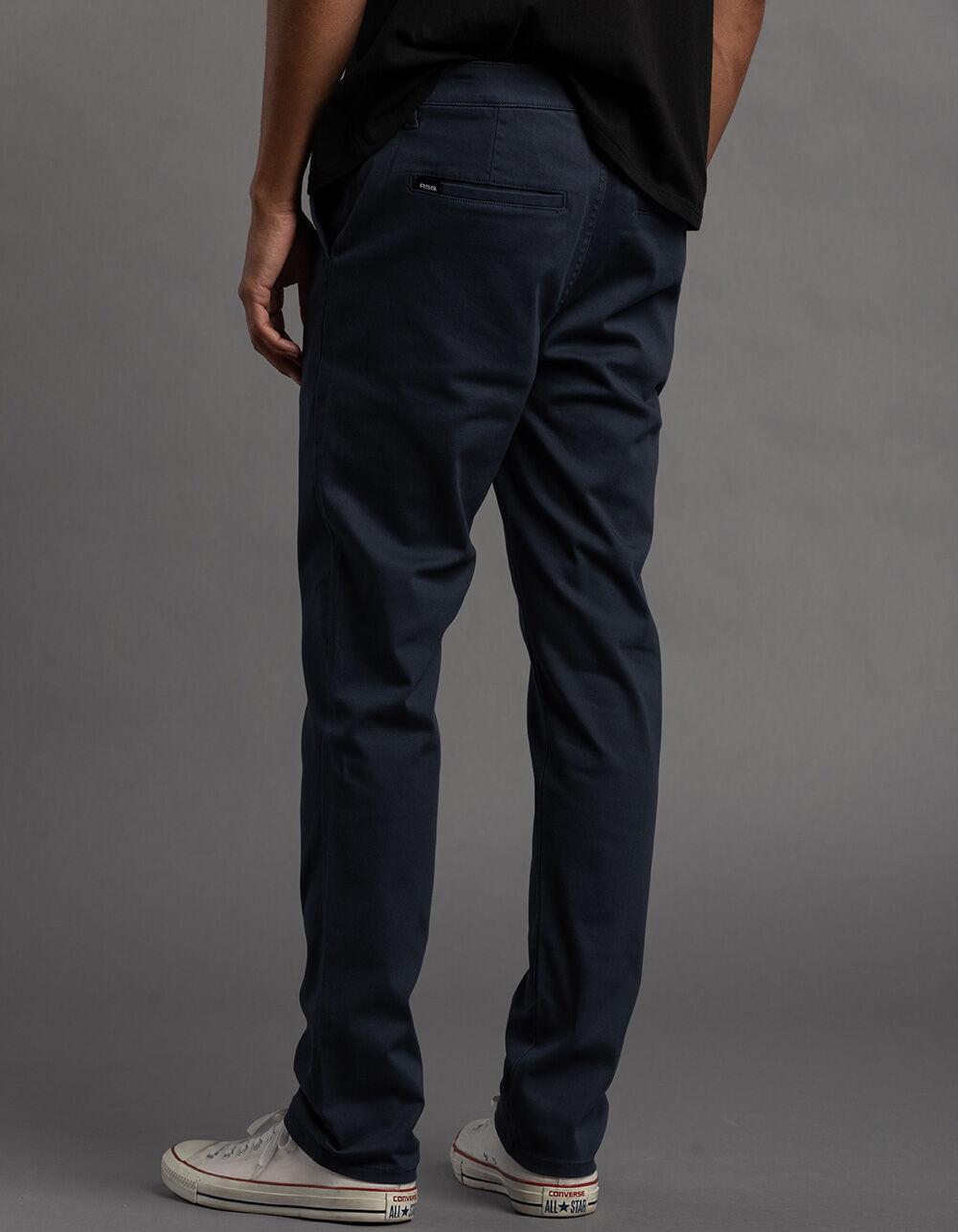 RSQ Mens Slim Chino Pants - WASHED NAVY Product Image
