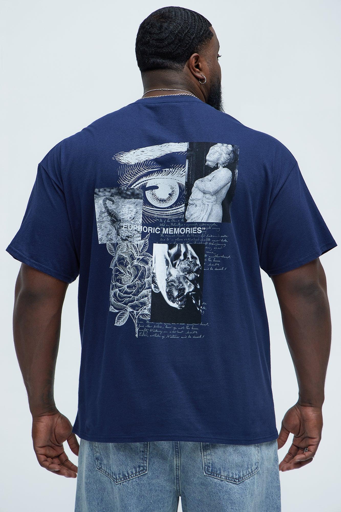 Euphoric Memories Short Sleeve Tee - Navy Product Image
