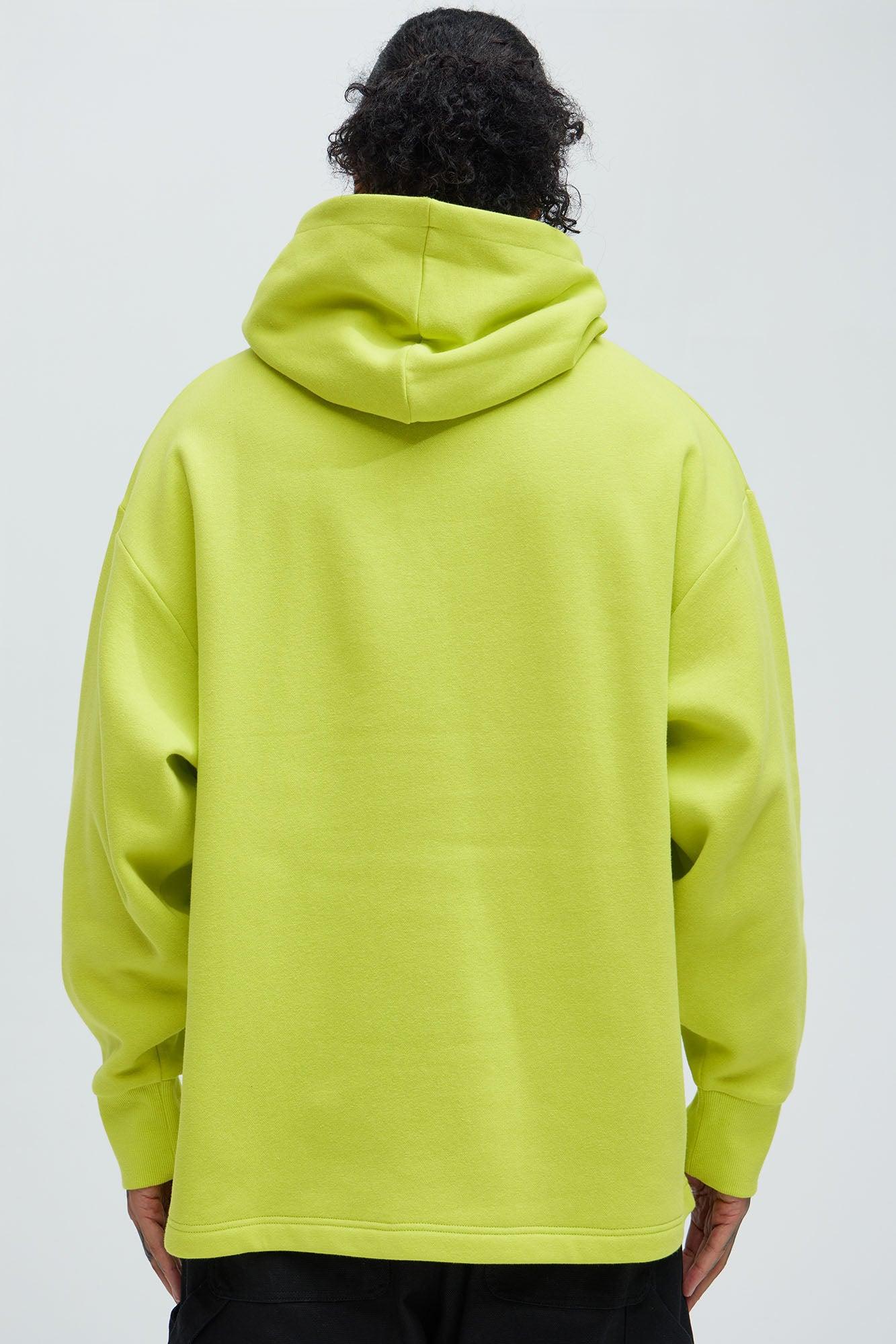 Tyson On The Go Hoodie - Neon Green Product Image