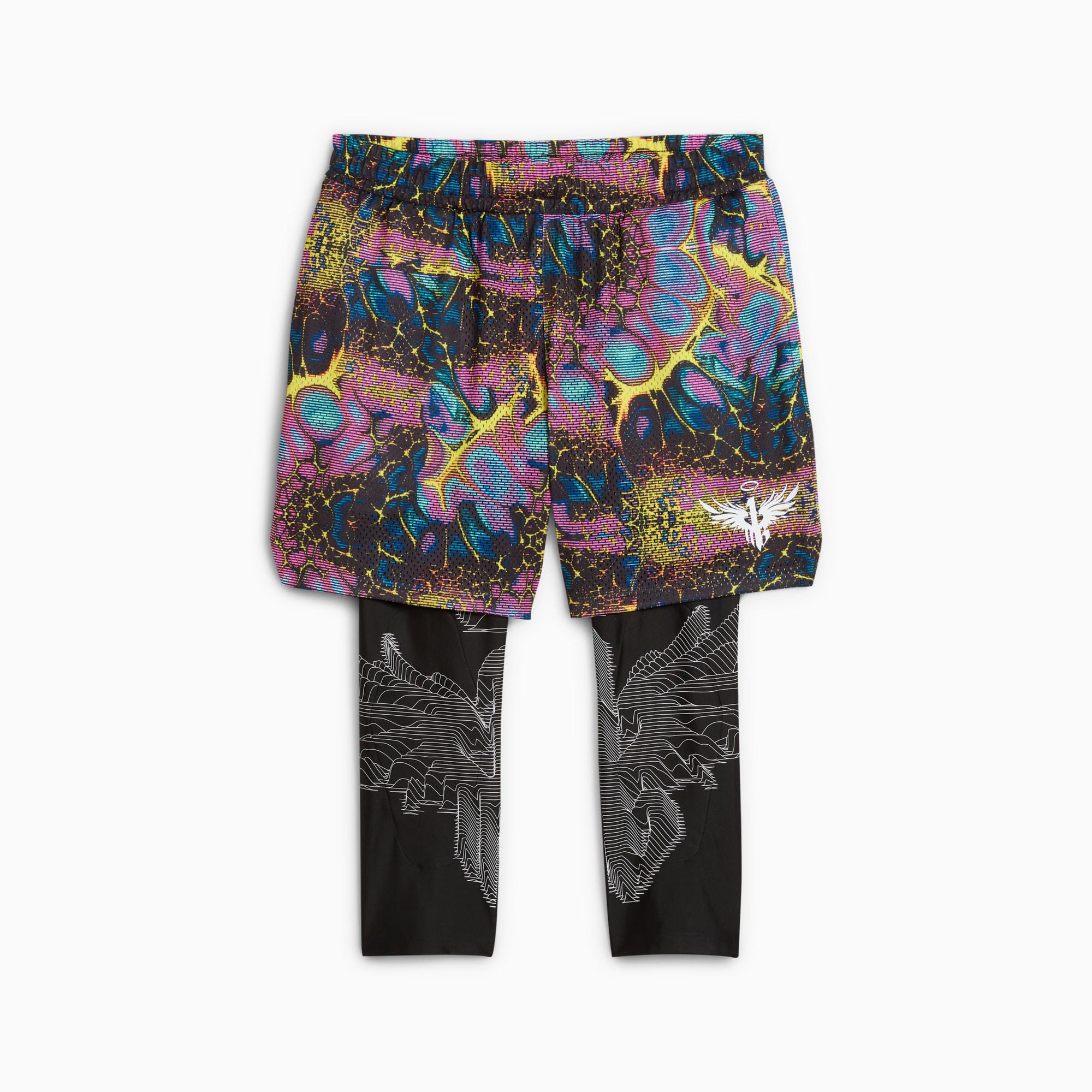 PUMA x LAMELO BALL Alien Skin 2-in-1 Men's Basketball Tights Product Image