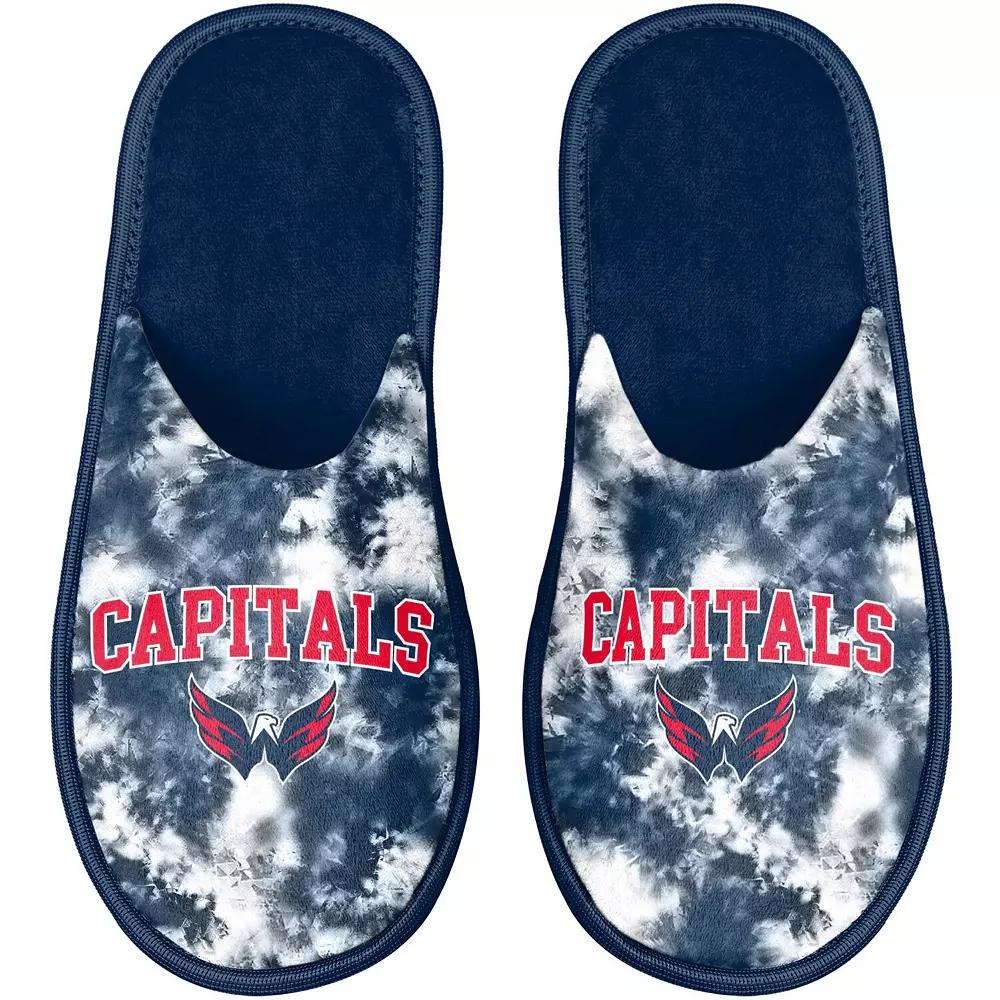 Women's FOCO Washington Capitals Iconic Logo Scuff Slippers,  Product Image