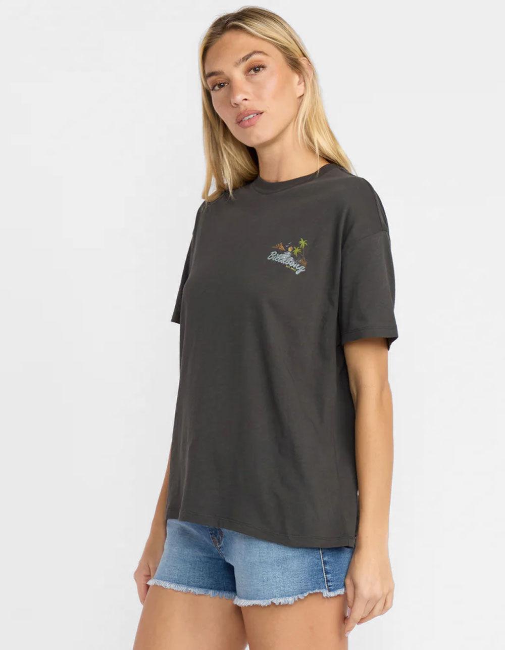 BILLABONG What A Vibe Womens Tee - BLACK Product Image
