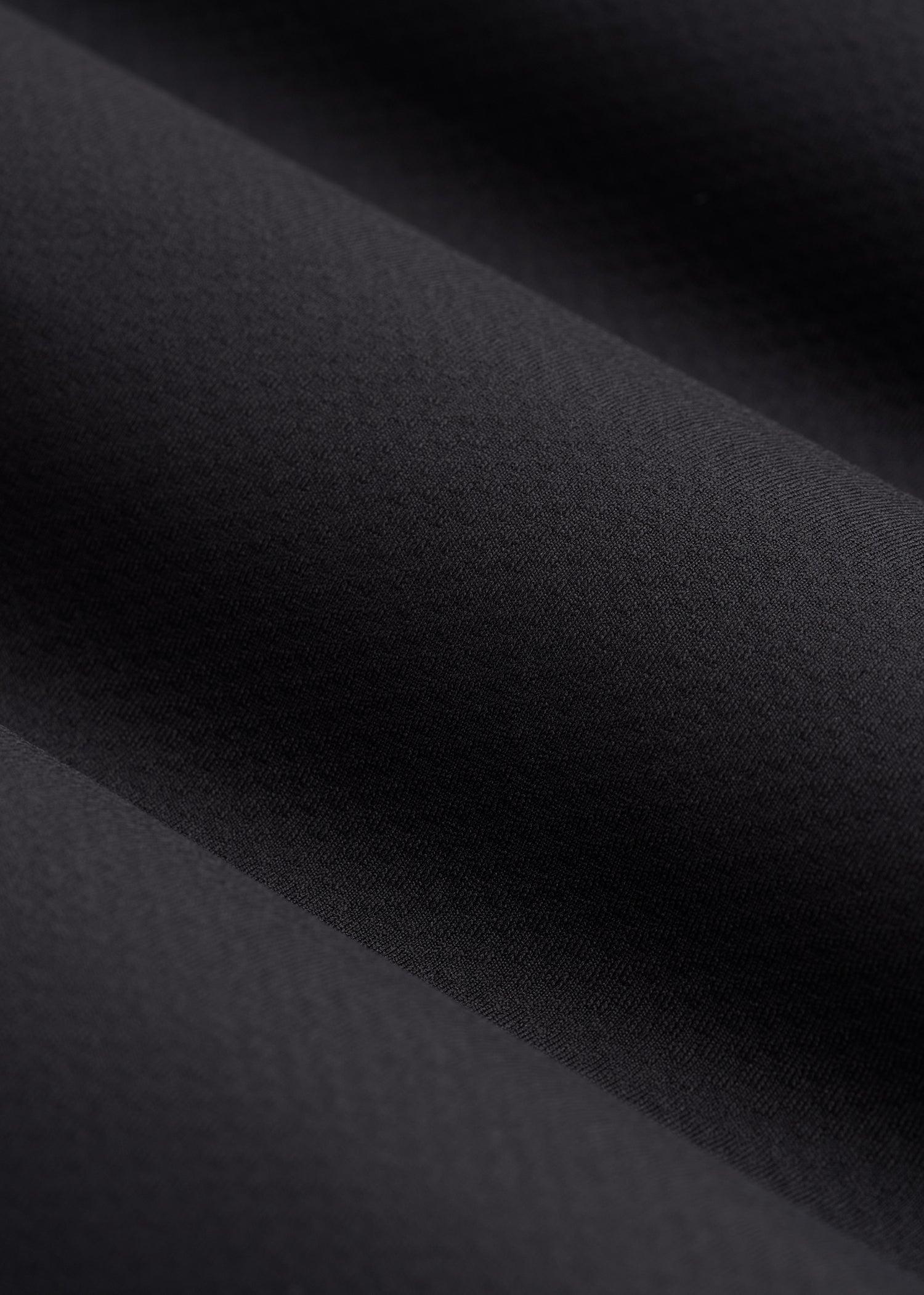 Active Sleeveless Polo Shirt for Tall Women in Black Female Product Image