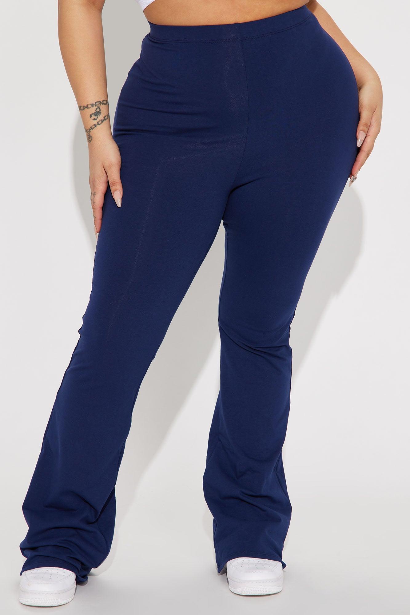 Adriana Flare Pant - Navy Product Image