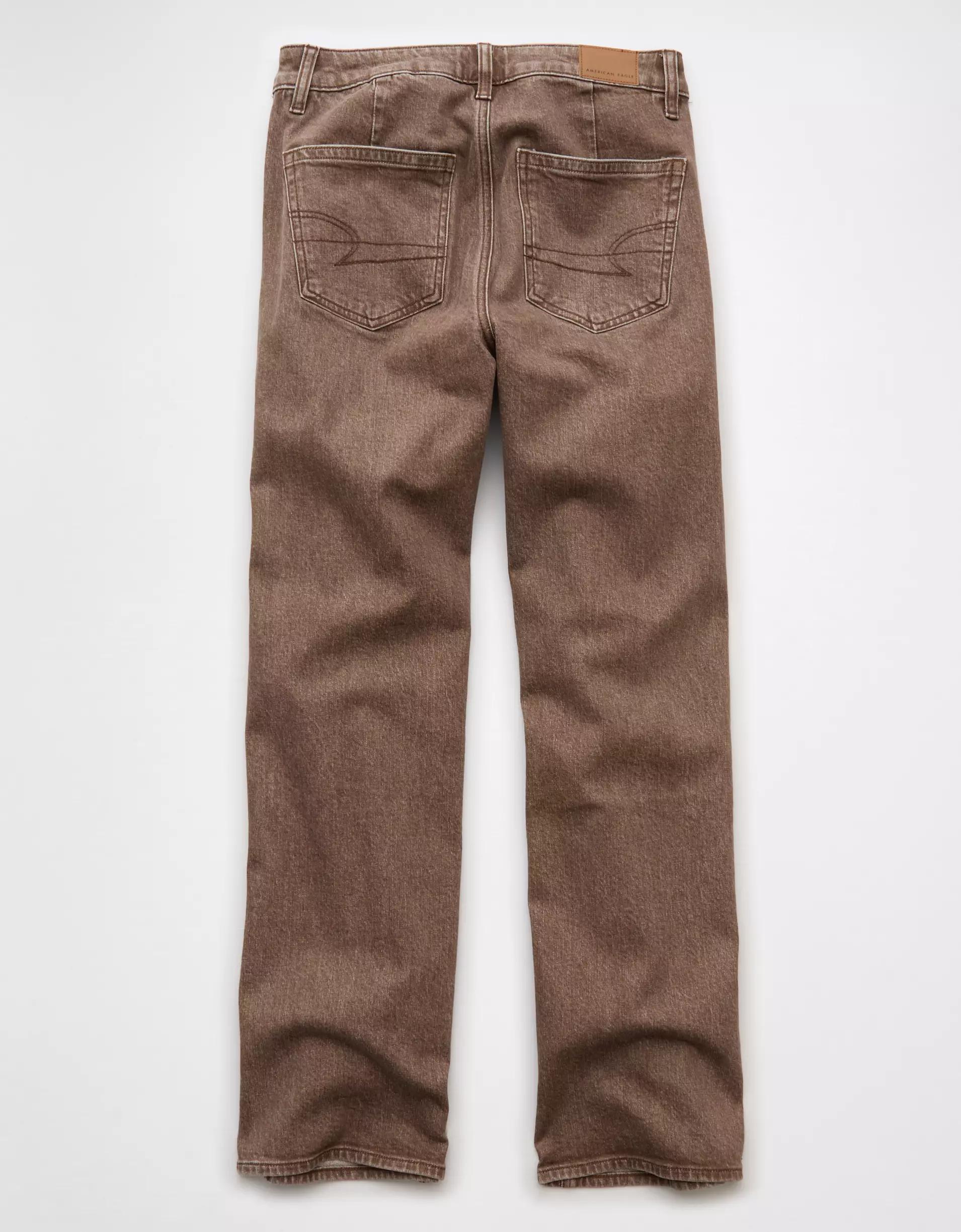 AE Stretch High-Waisted Stovepipe Jean Product Image