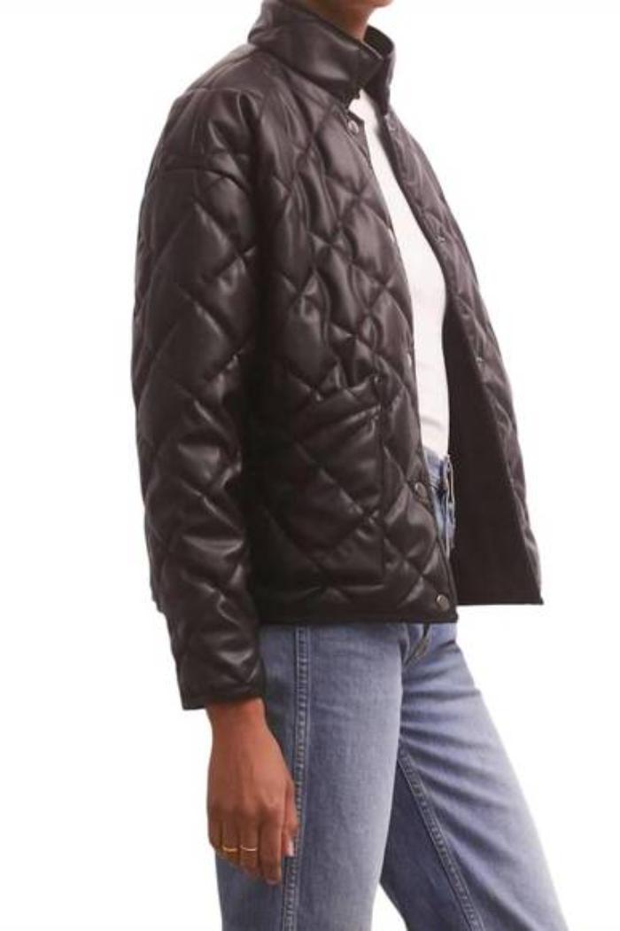 Heritage Faux Leather Jacket Product Image