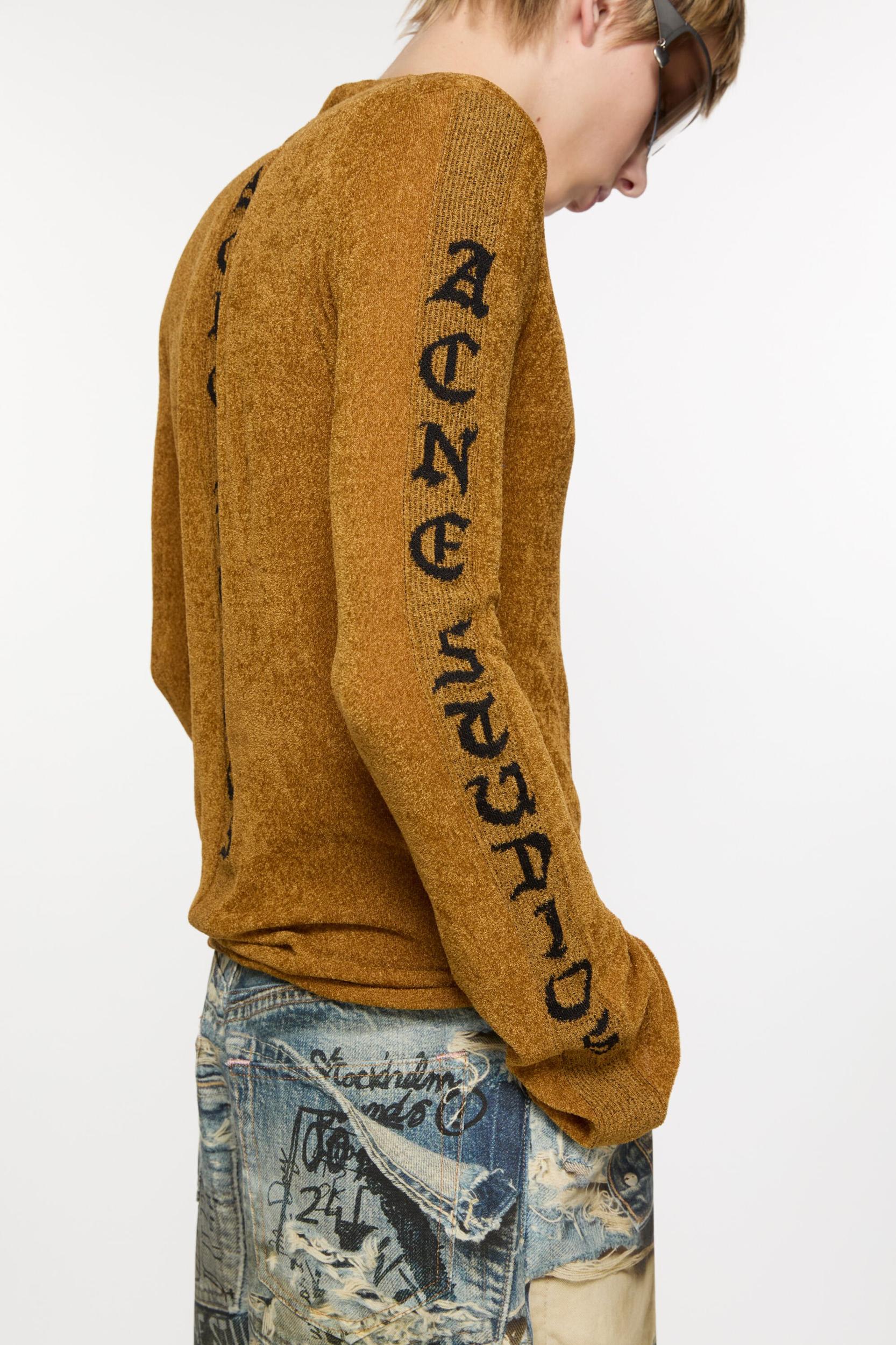 Logo fine sweater Product Image