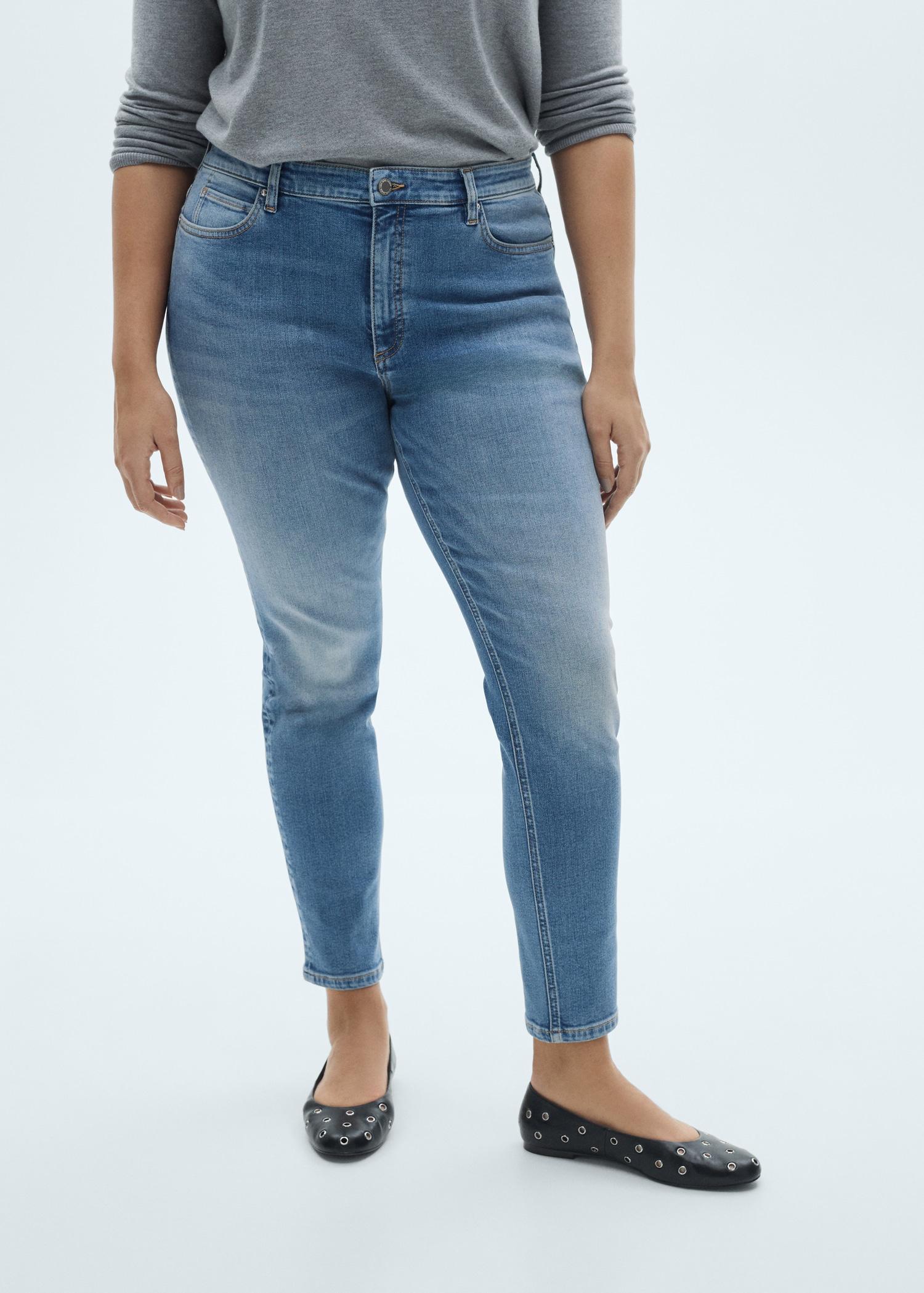 Mid-rise skinny jeans - Women | MANGO USA Product Image