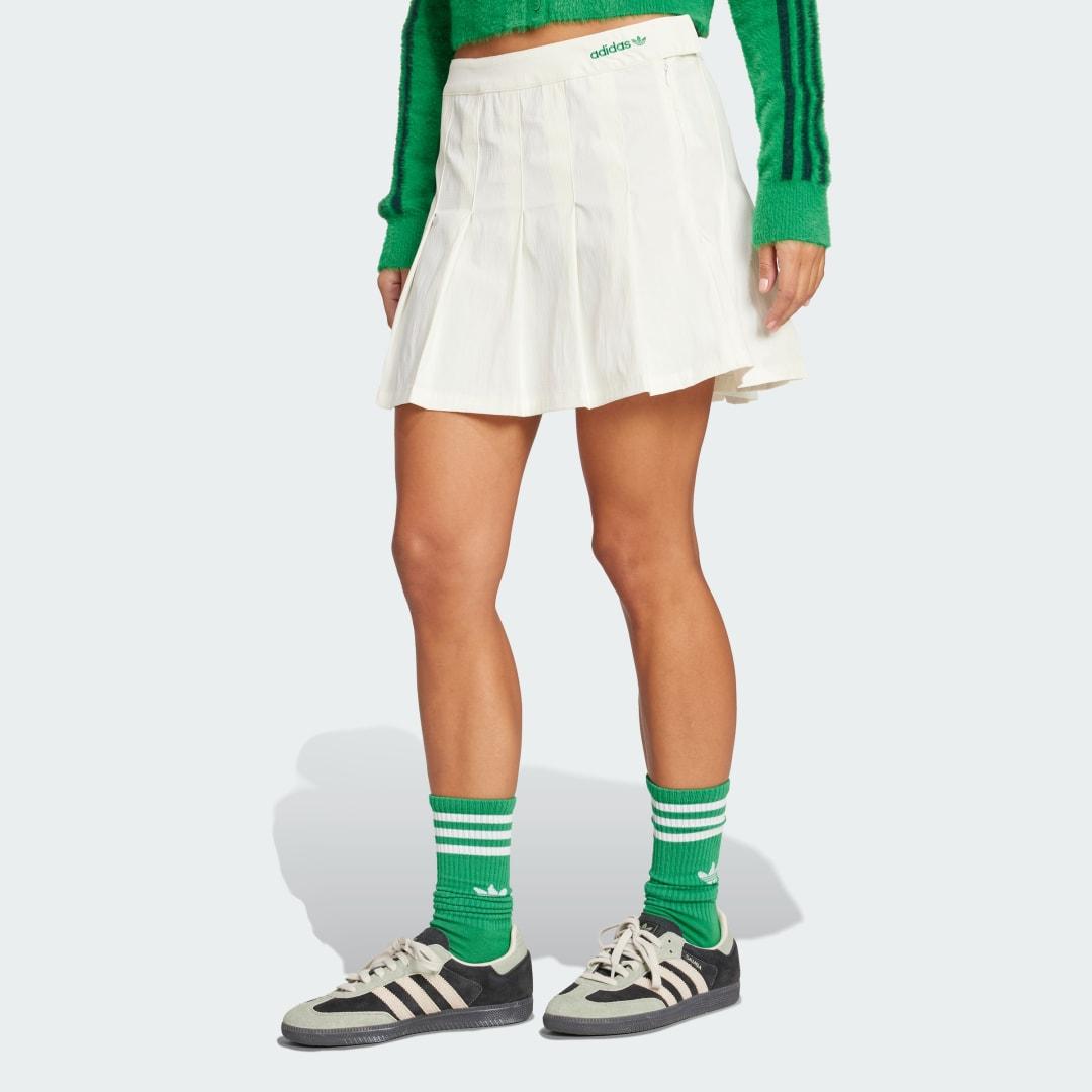 adidas Pleated Skirt Night Indigo 18 Womens Product Image