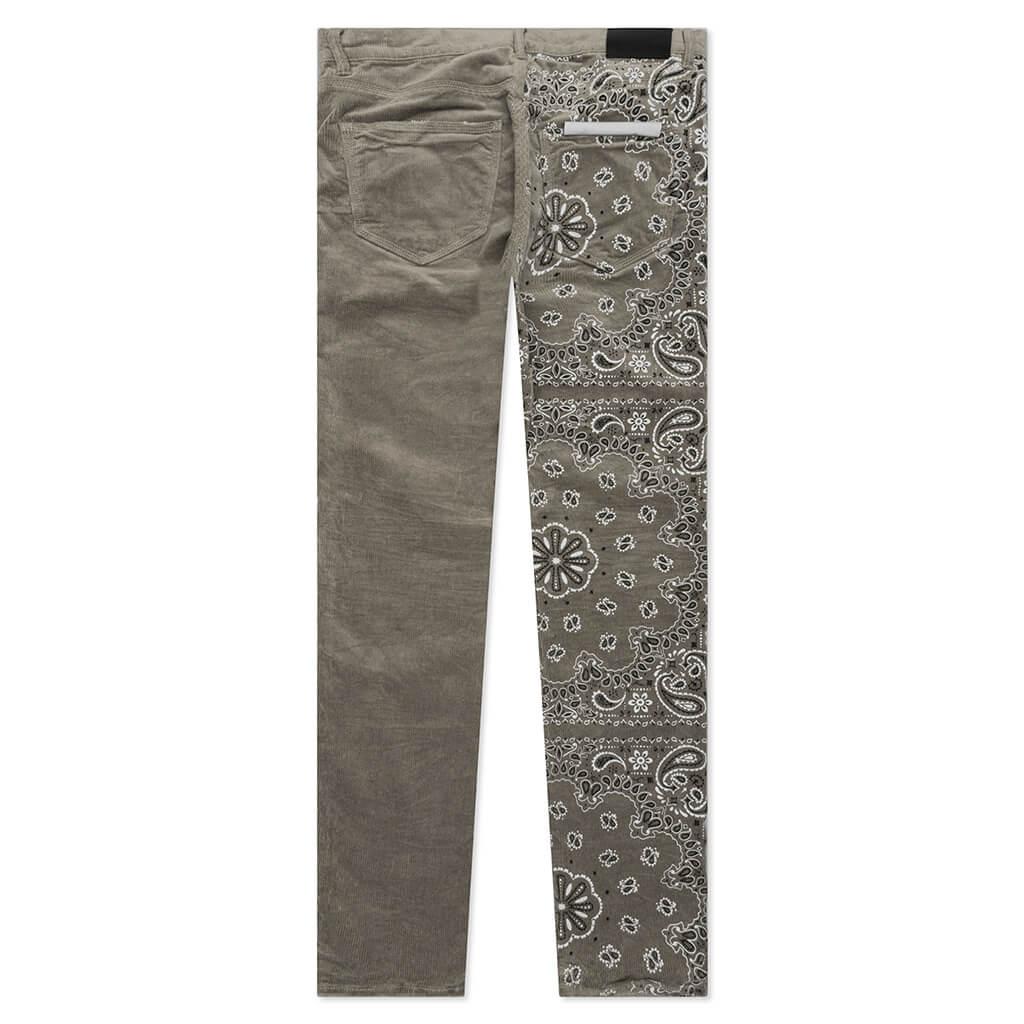 P001 - Corduroy Bandana Print Tan Male Product Image