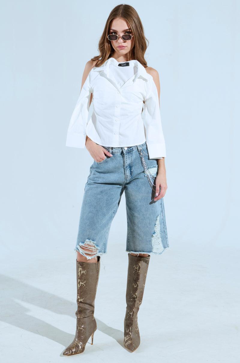 ALL IVE GOT DENIM BERMUDA SHORT Product Image