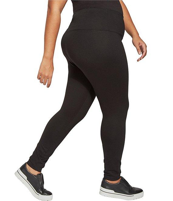 Lysse Plus Size Center Seam Ponte Skinny Leg Leggings Product Image