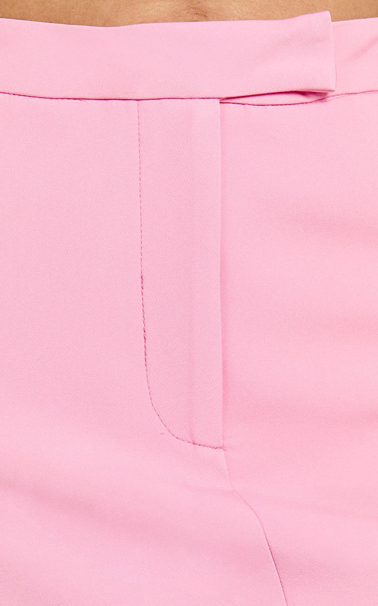 Ariana Mini Skort - High Waisted Skort in Pink Product Image