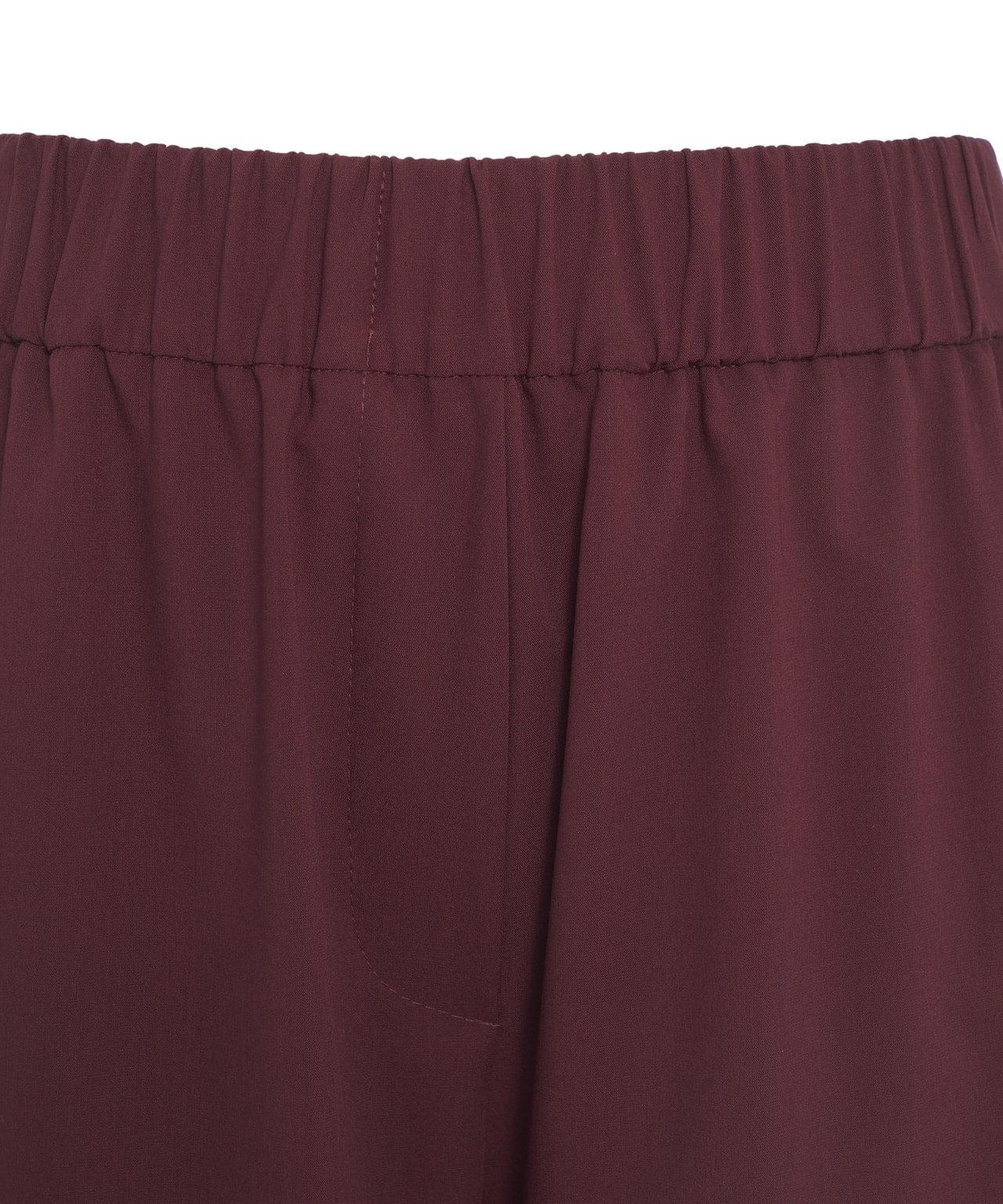 Wide leg pants with cargo pockets Product Image