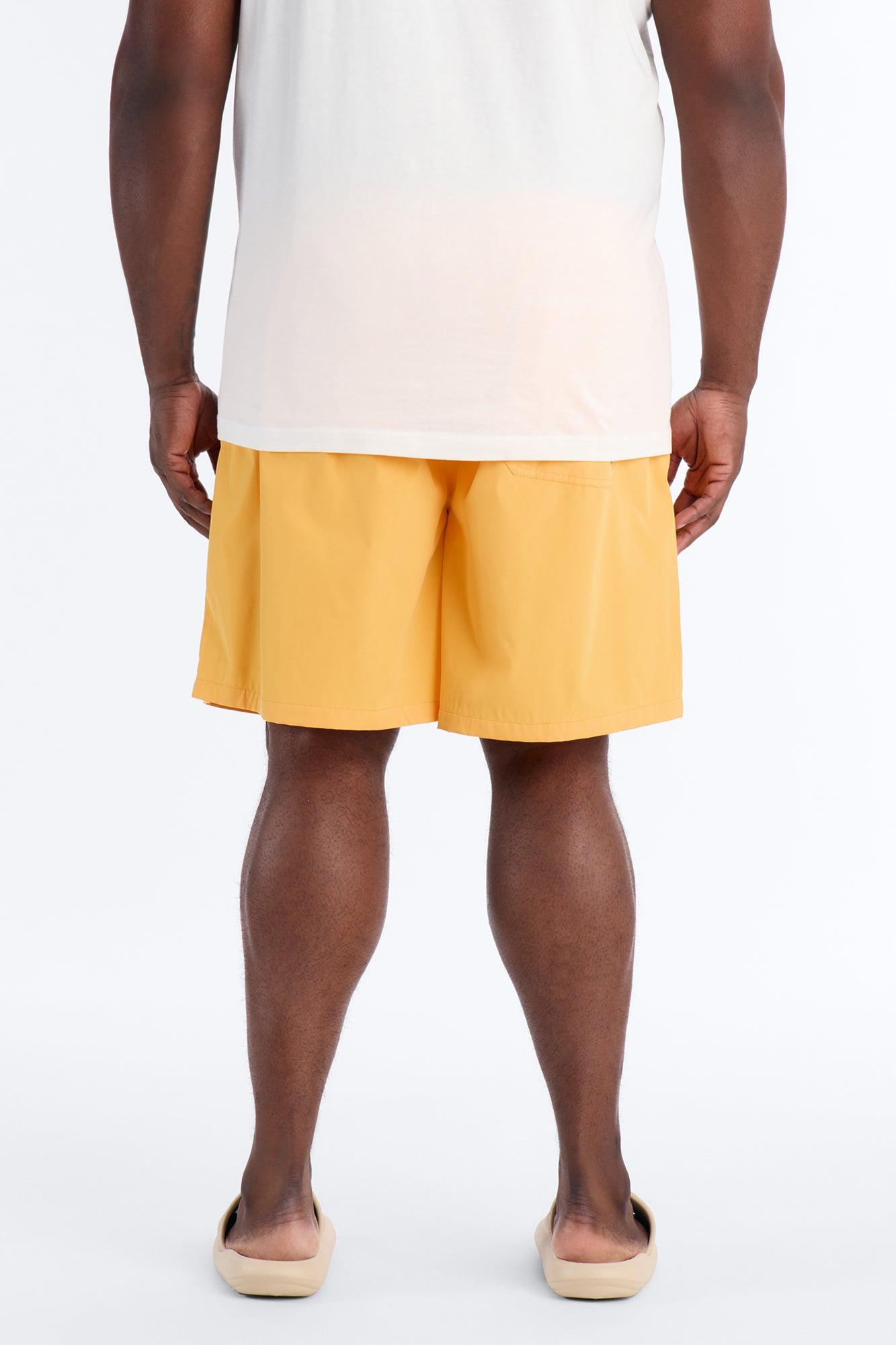 Wild Island Reactive Swim Trunk 7″ - Orange Male Product Image
