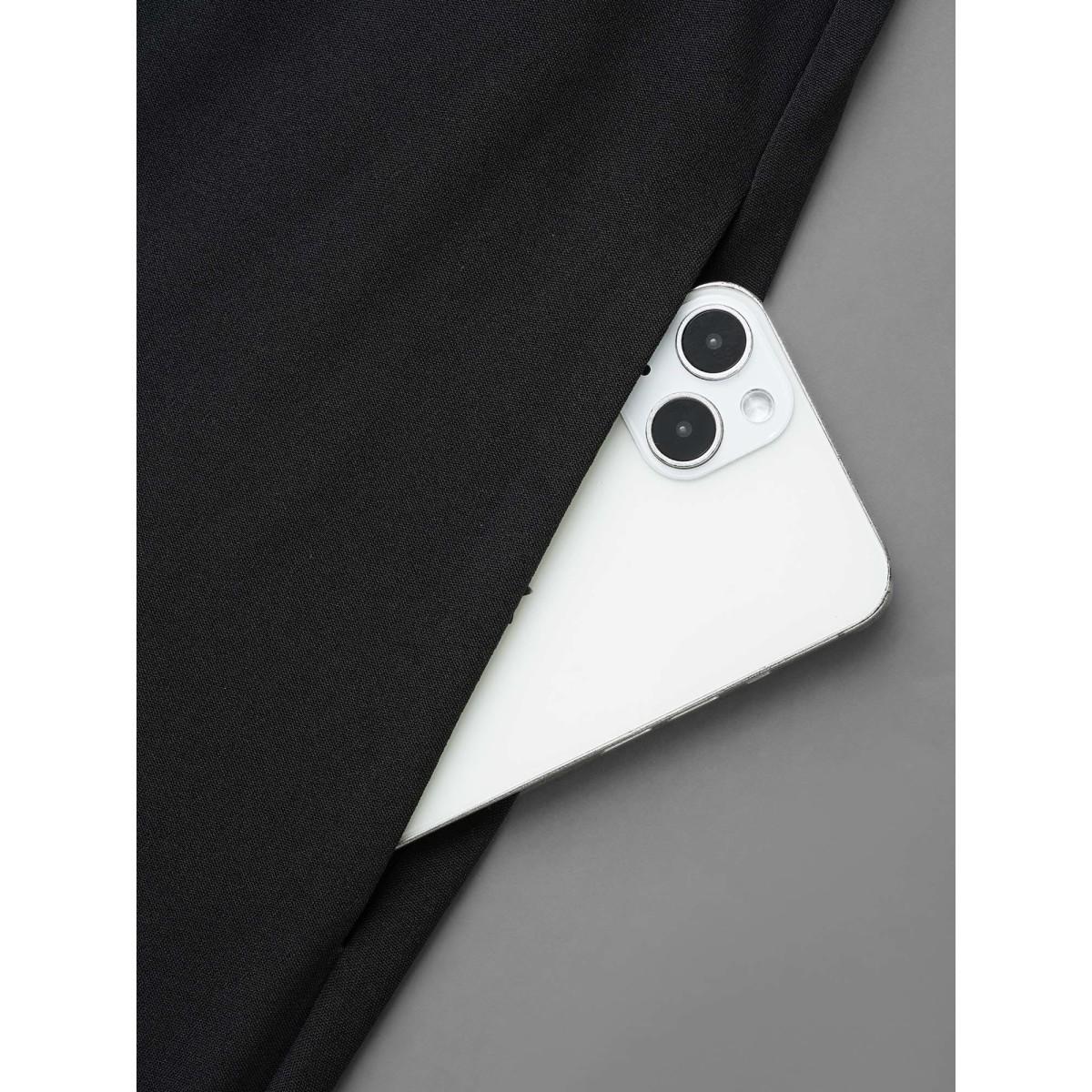 Plus Size Mock Neck Flutter Sleeve Knit Dress Black Women At the Office Ruffles Knit Dresses Bloomchic 28/5X Product Image