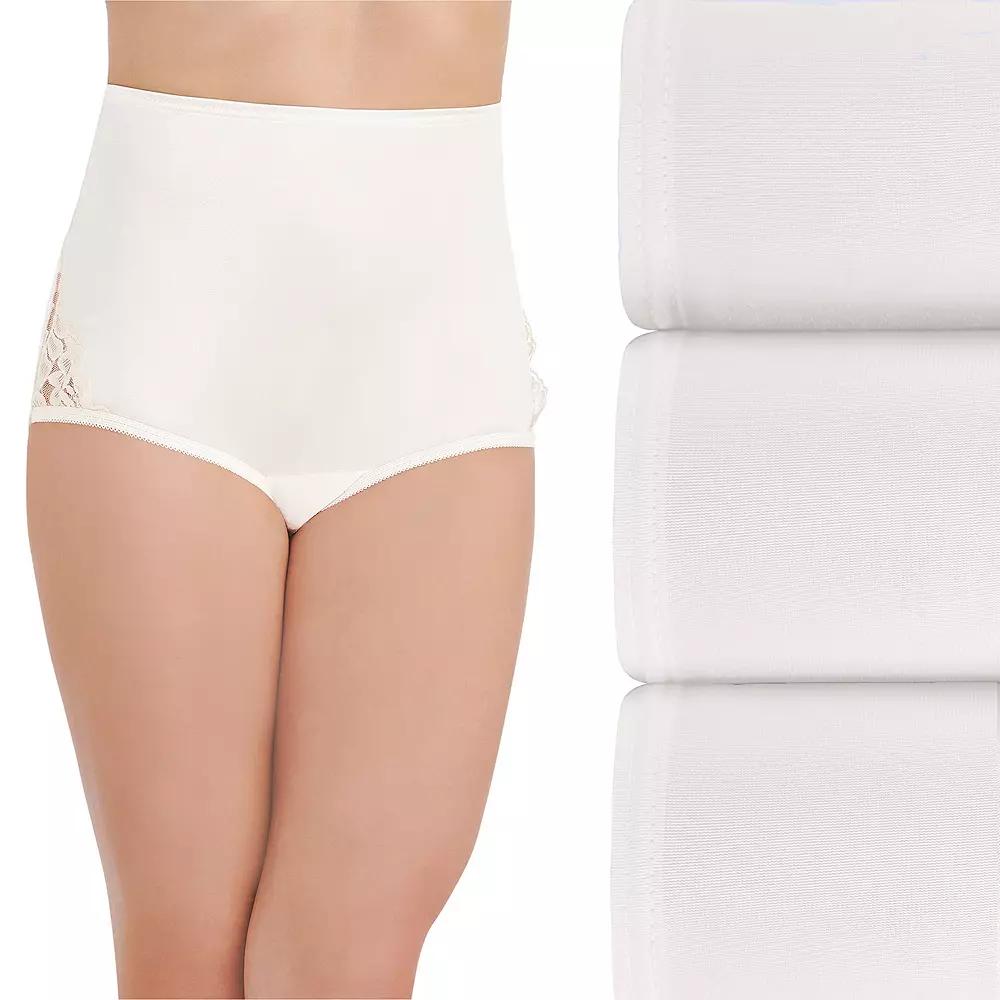 Women's Vanity Fair Lingerie® Perfectly Yours 3-Pack Noveau Brief Panty Set 13011,  Product Image