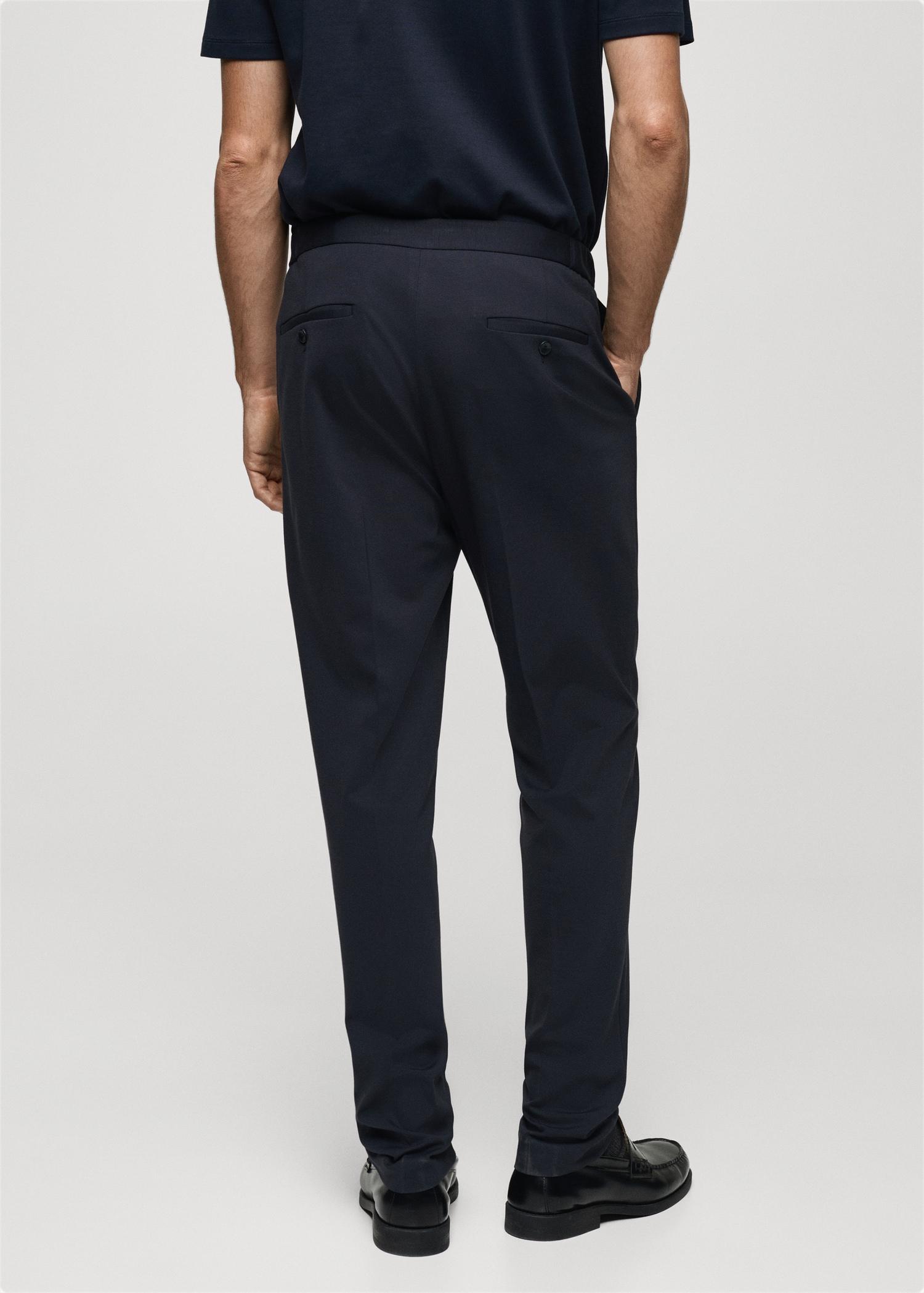 Zurich slim-fit suit pants - Men | MANGO USA Product Image