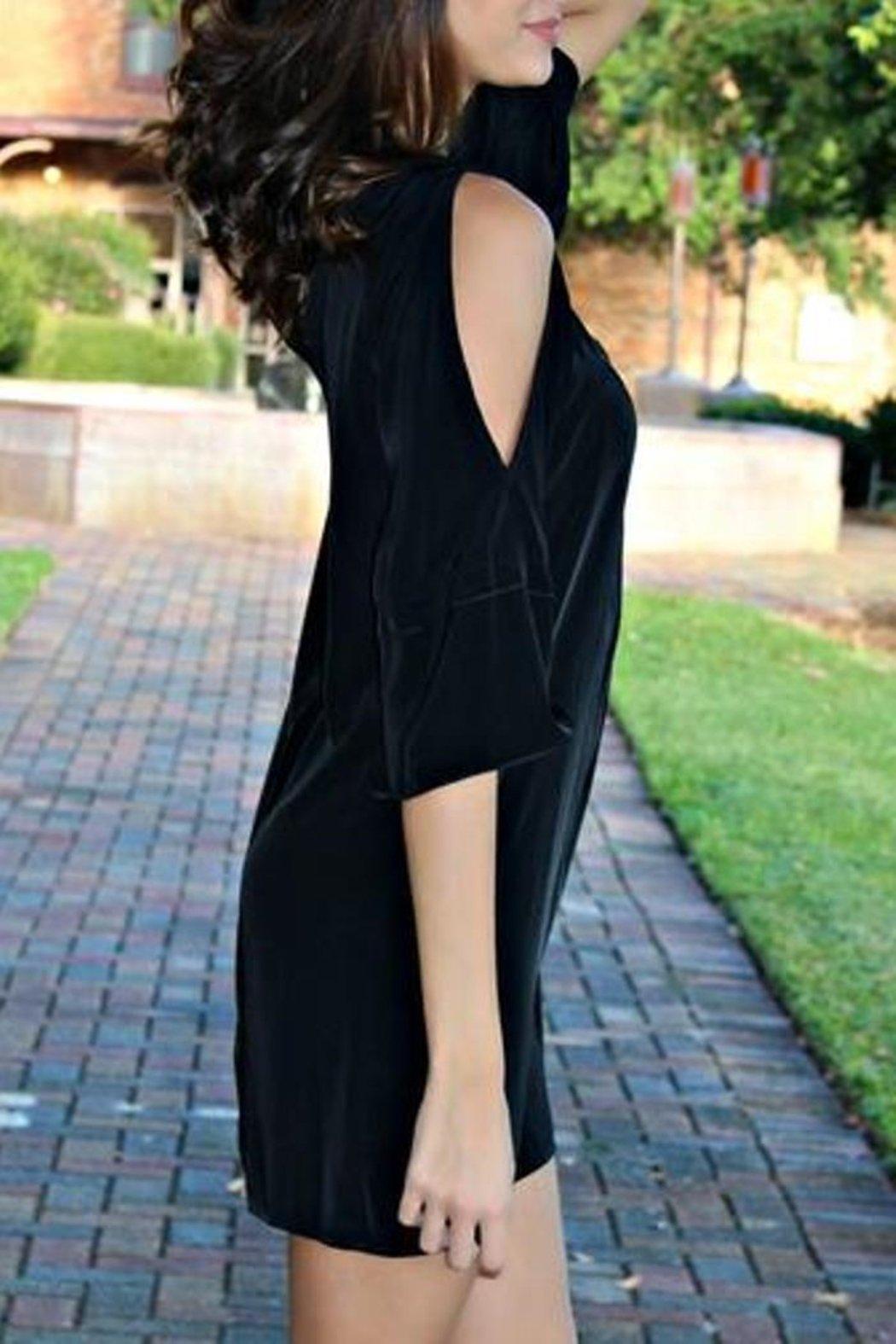 Splitsleeve Solid Dress Product Image