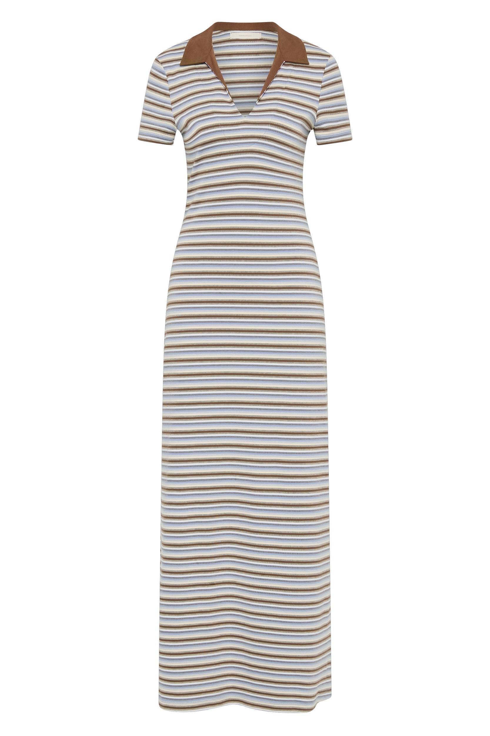 Tiesse Maxi Dress Blue Stripe - Final Sale Product Image