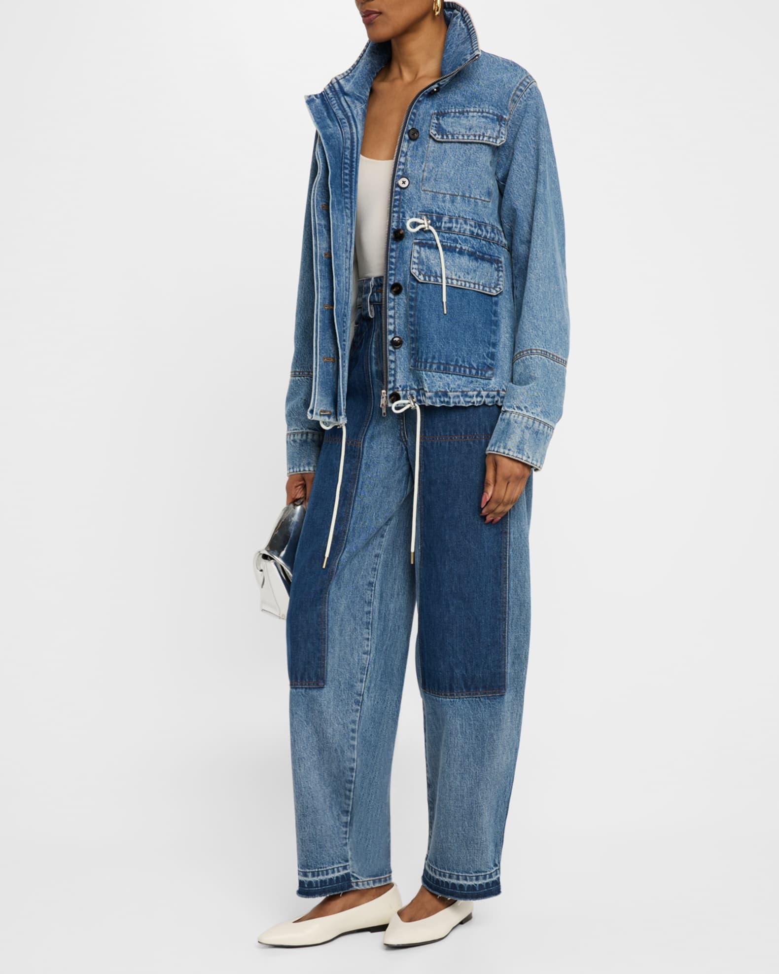 Cropped Flated Military Jacket Product Image