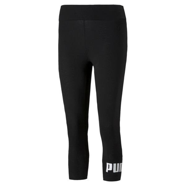 PUMA Essentials Women's 3/4 Logo Leggings Product Image
