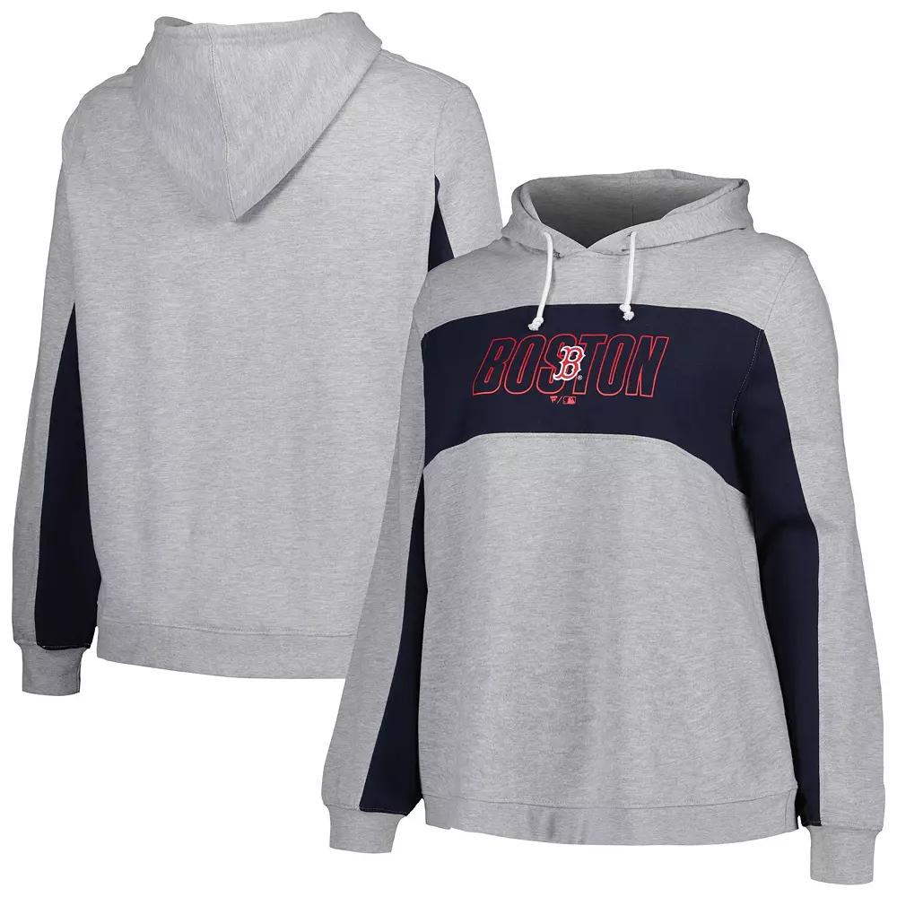 Women's Profile Heather Gray Boston Red Sox Plus  Product Image