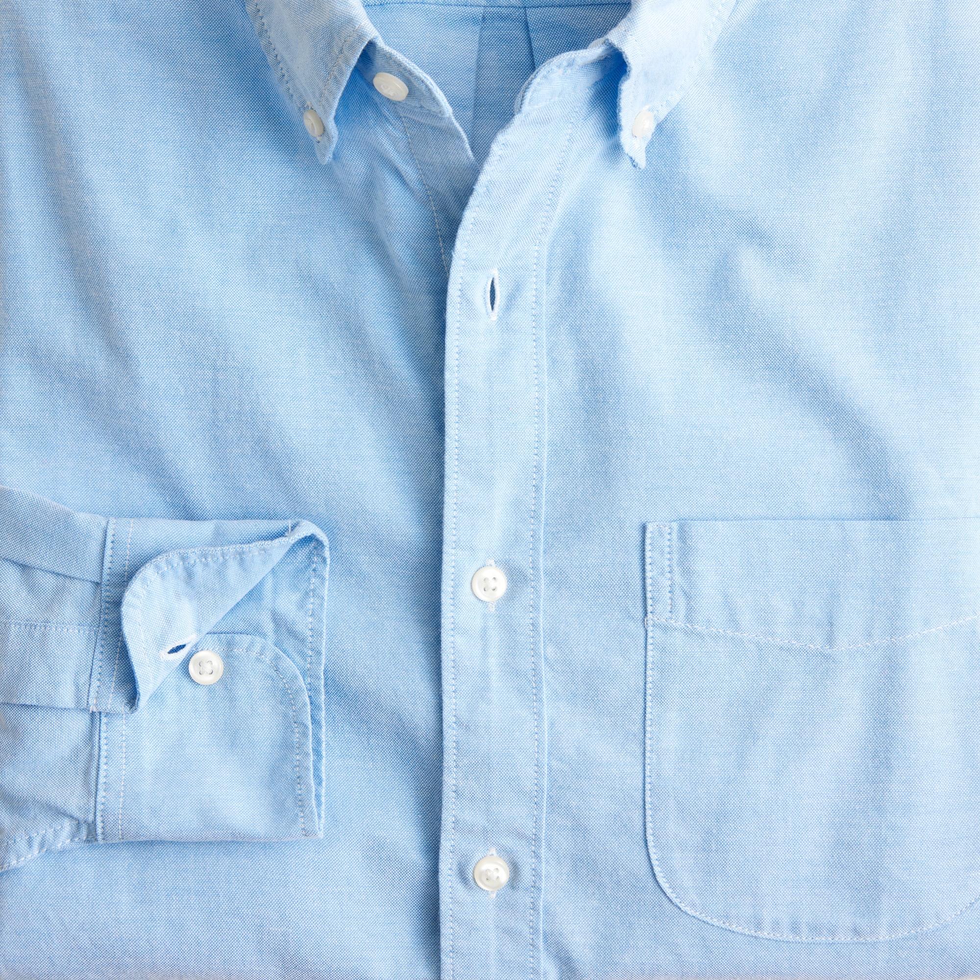 Broken-in organic cotton oxford shirt Product Image