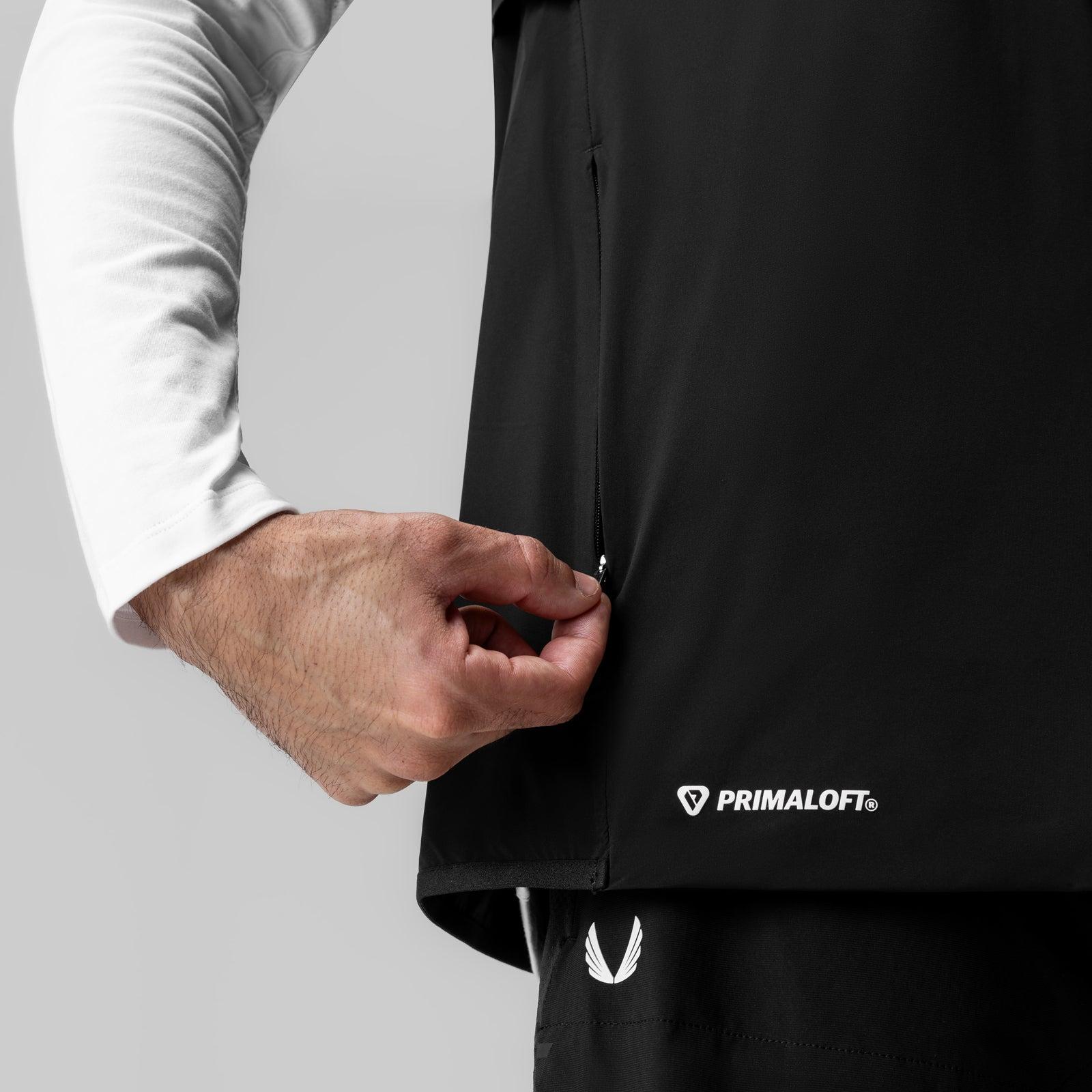 1052. Aerotex™ PrimaLoft® Run Vest - Black Product Image