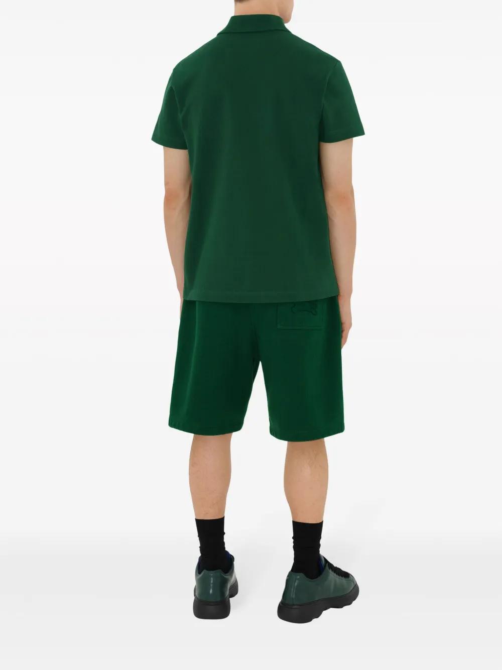 logo-embroidered cotton polo shirt Product Image