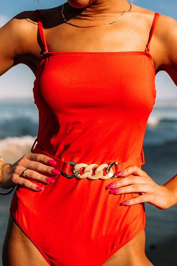 Bali Beach Party One Piece Swimsuit Product Image