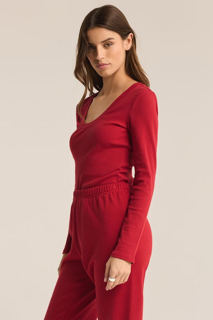 Sirena Rib LS Tee Product Image