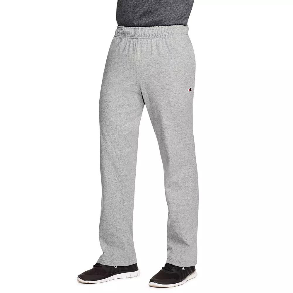 Men's Champion® Cotton Jersey Pants, Size: XXL, Oxford Gray Product Image