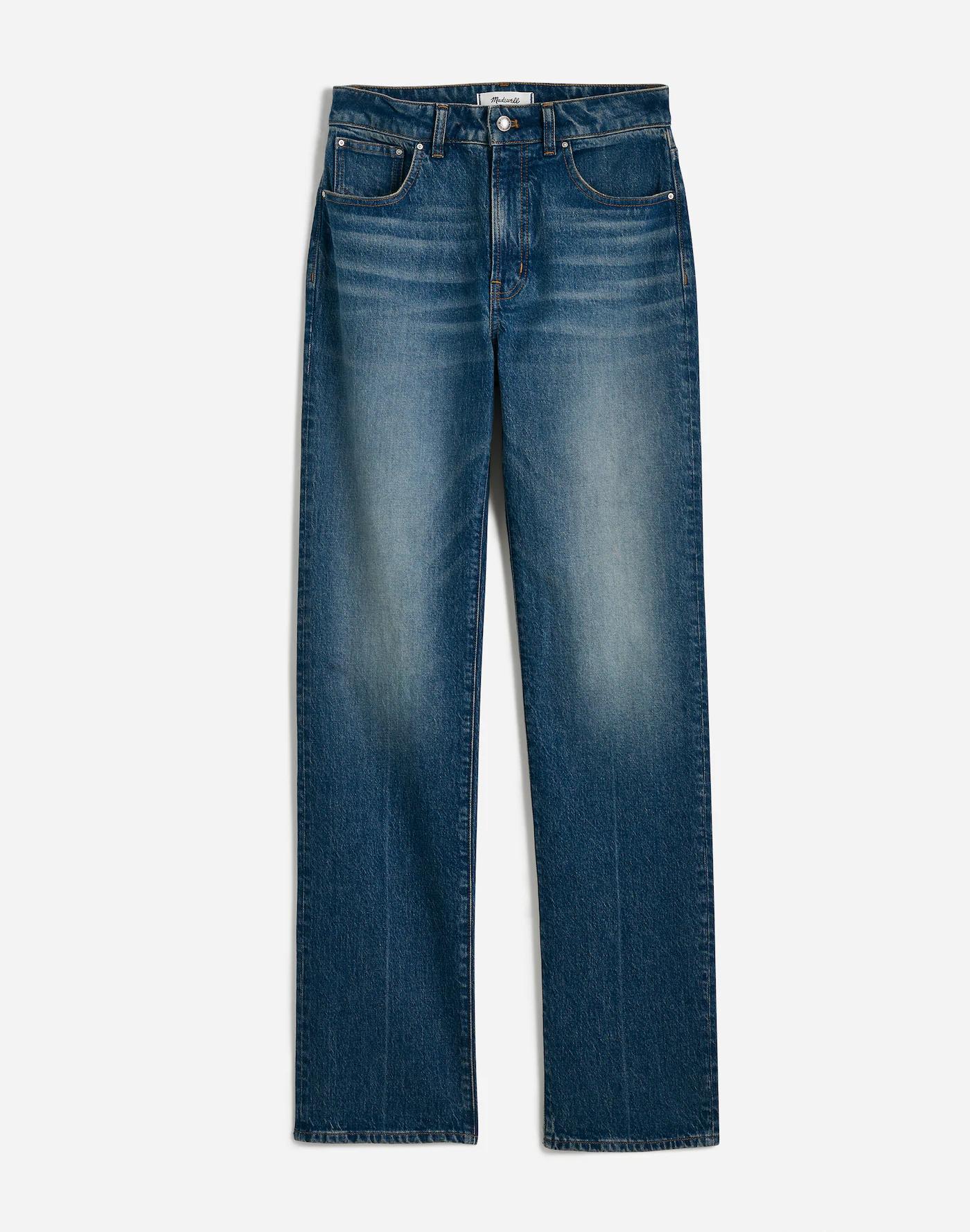 The Curvy Longline Straight Jean in Greendale Wash Product Image