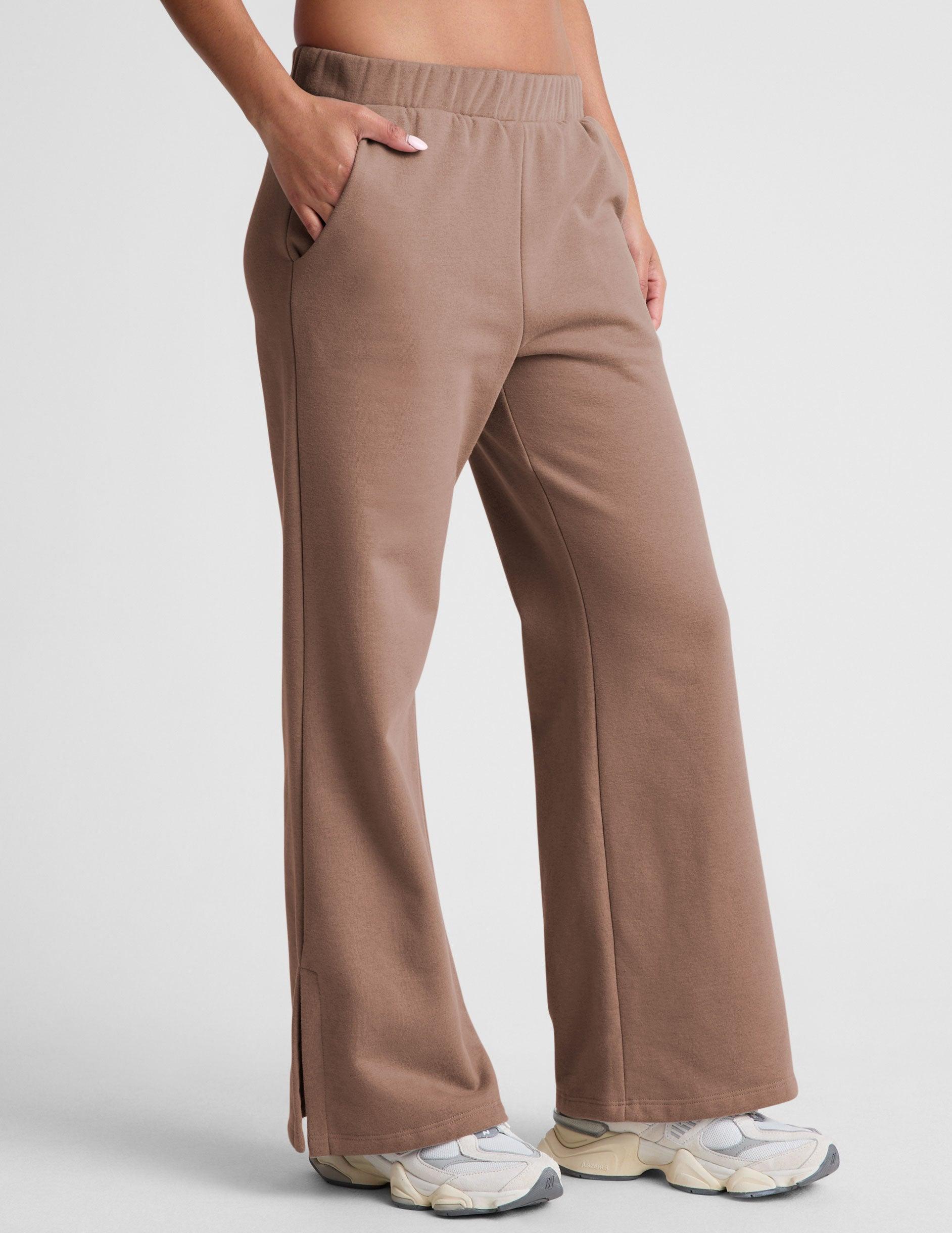 LuxeFleece Wide Leg Pant Product Image
