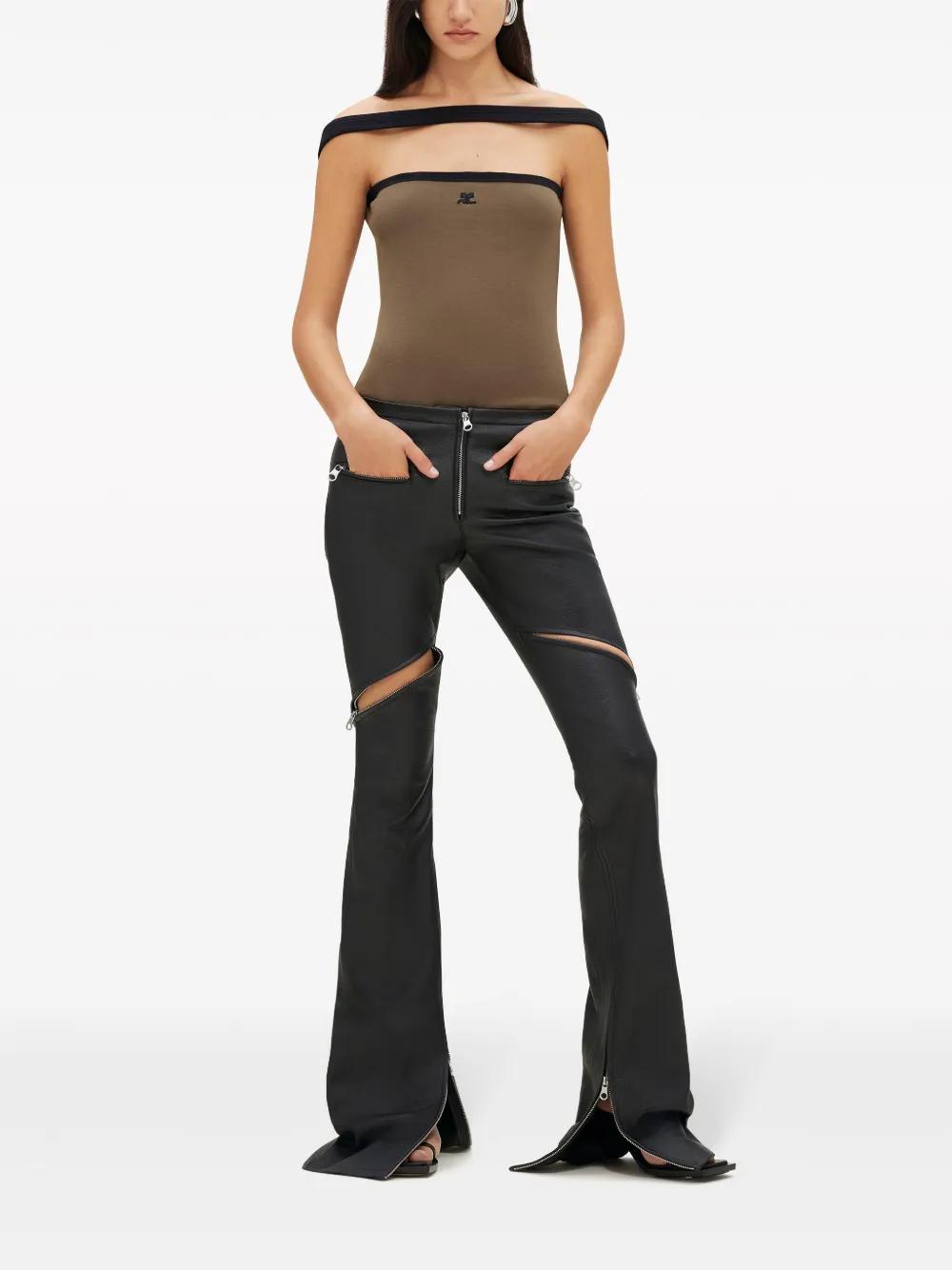 Hyperbole Contrast sleeveless top  Product Image