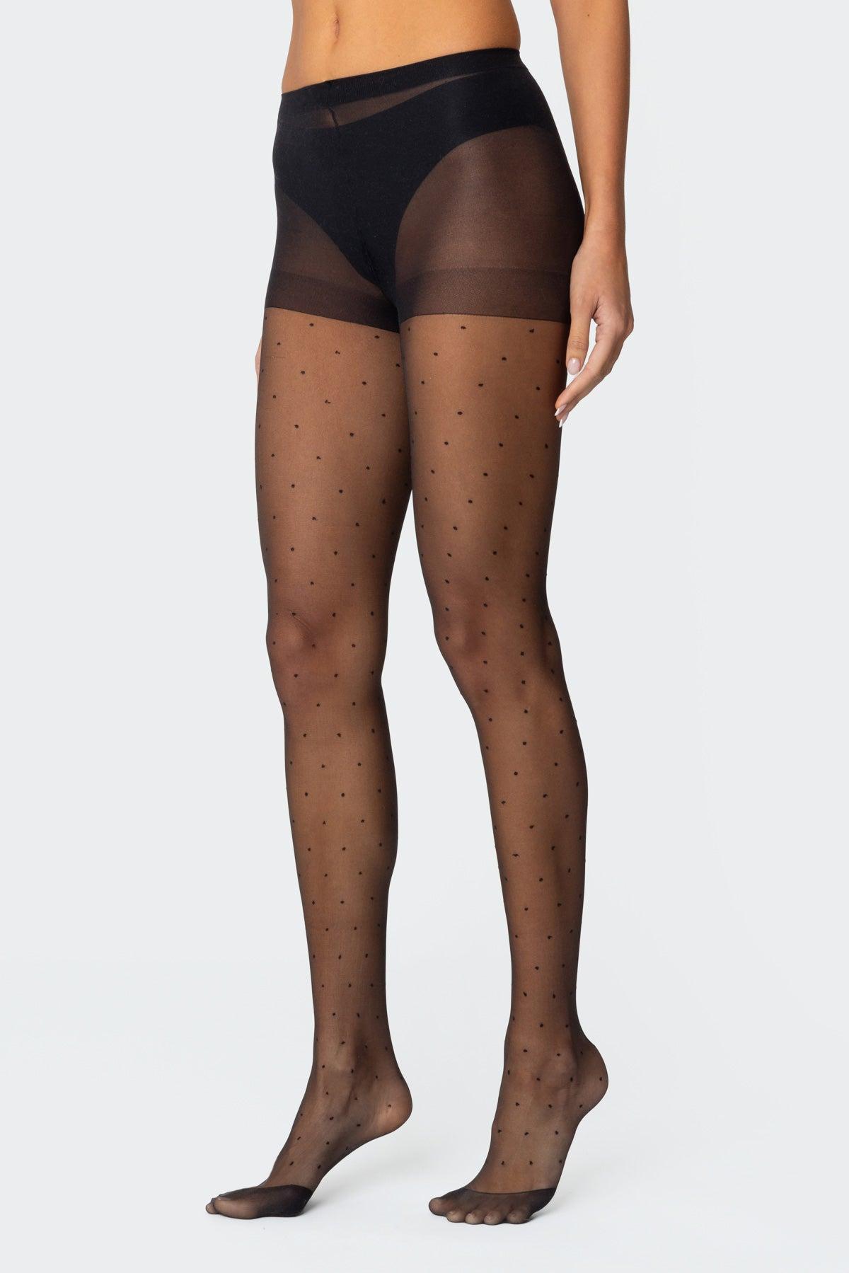 Sheer Polka Dot Tights Product Image