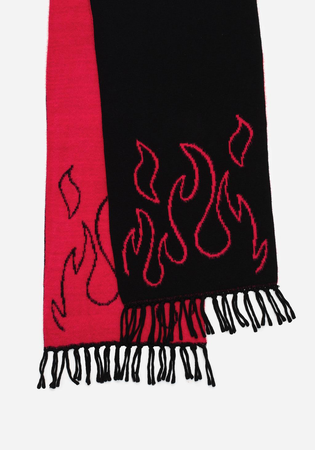 Blaze Flame Knit Scarf Product Image