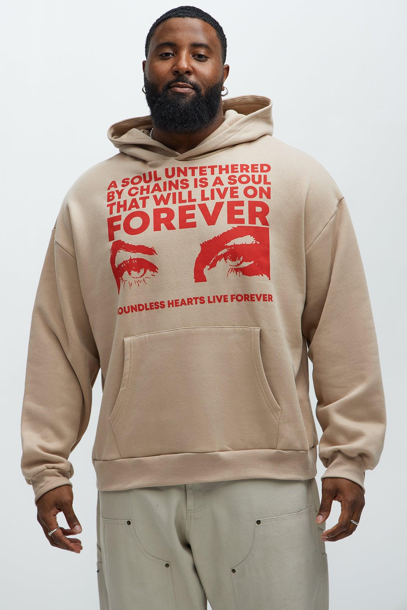 Boundless Hearts Hoodie - Tan Product Image