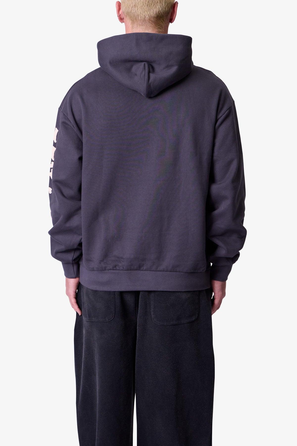 Legends Never Die Hoodie - Washed Black Product Image