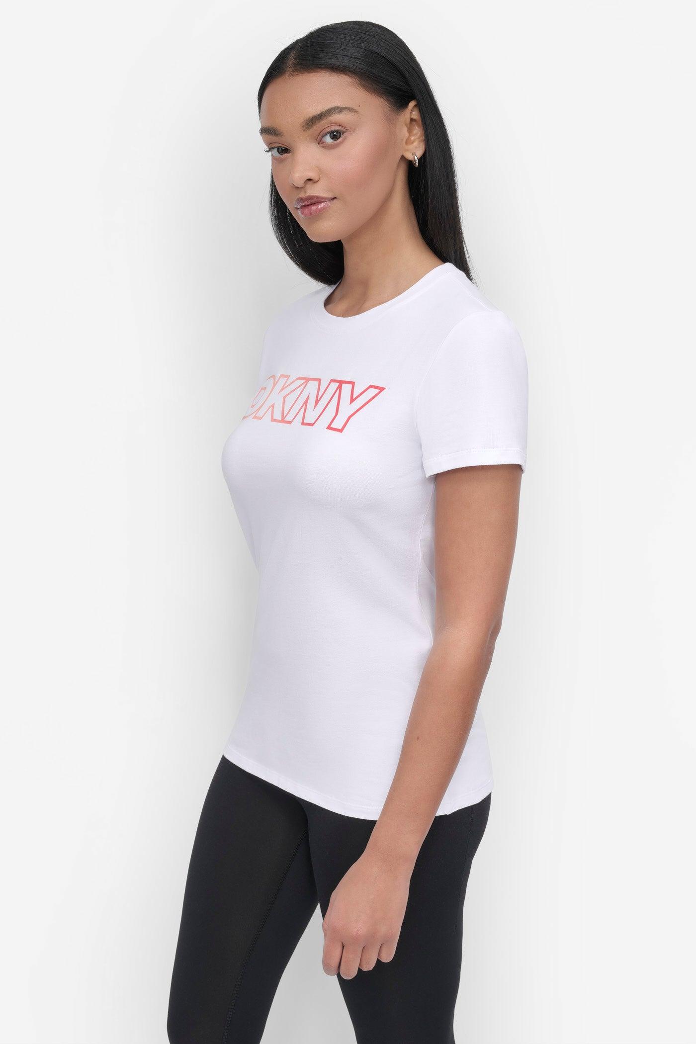 OMBRE OUTLINE LOGO CREW NECK TEE Product Image