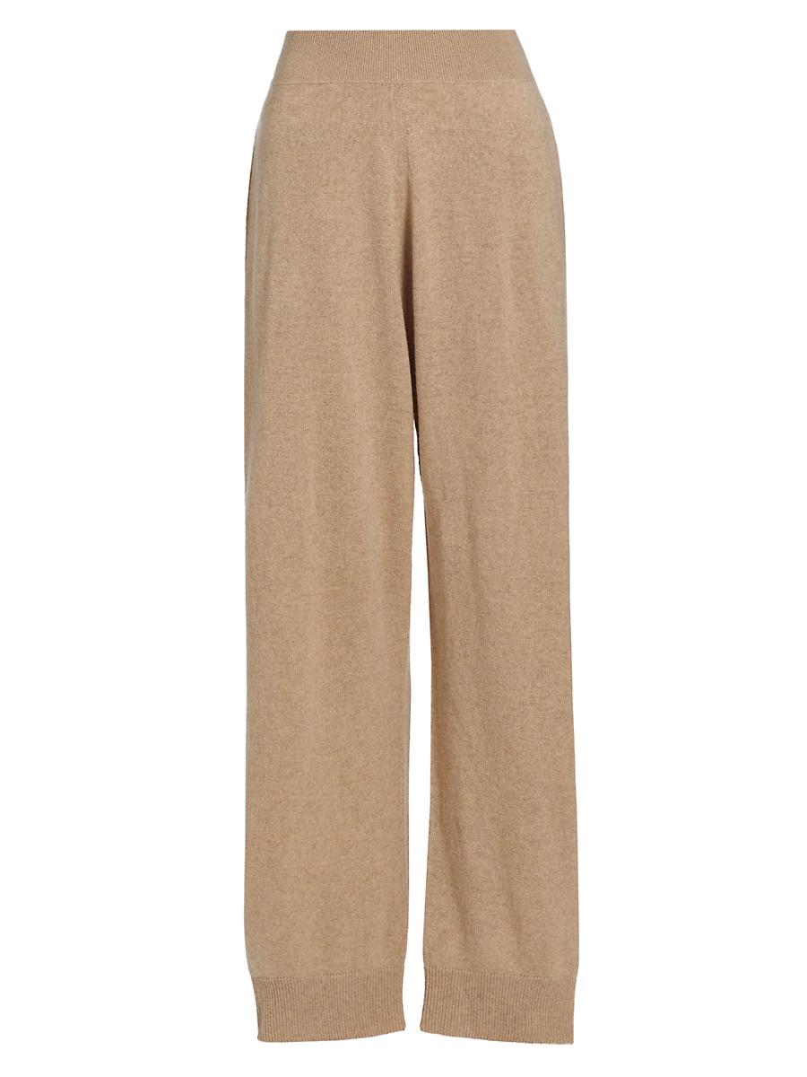 Womens Cashmere & Wool Knit Joggers Product Image