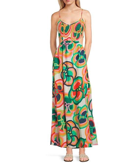 Billabong Miami Wata Sleeveless Long A-Line Dress Product Image