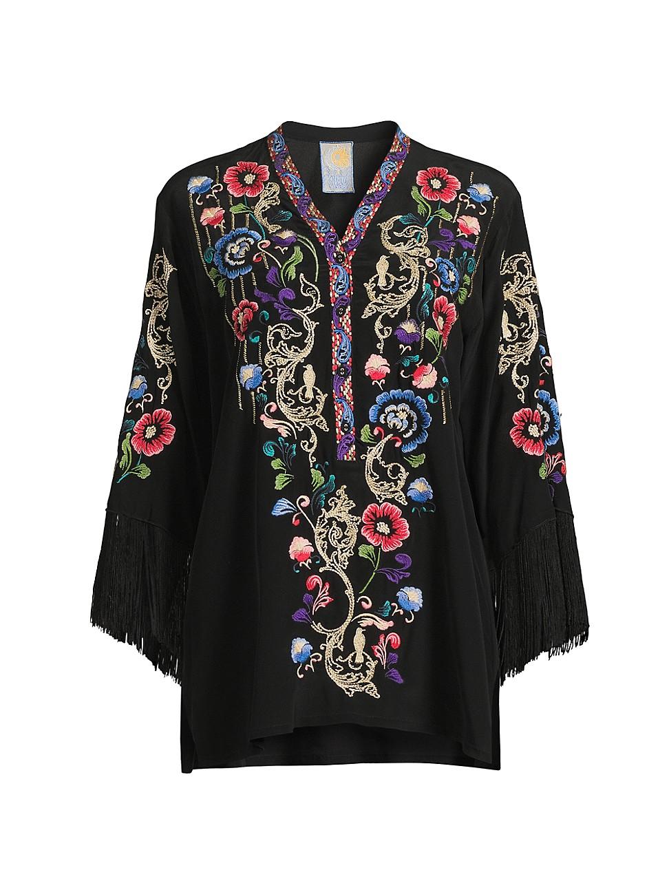 Womens Bahia Silk Tunic Product Image