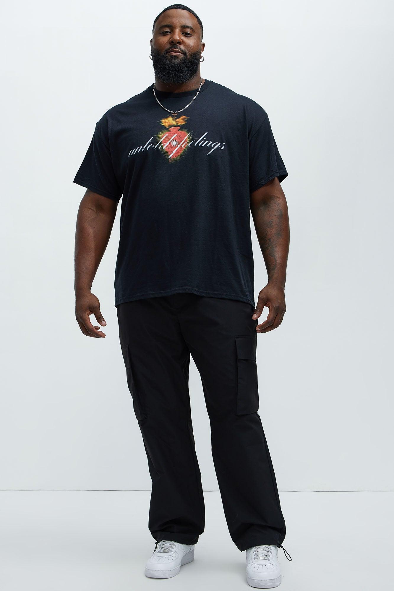 Untold Feelings Short Sleeve Tee - Black Product Image