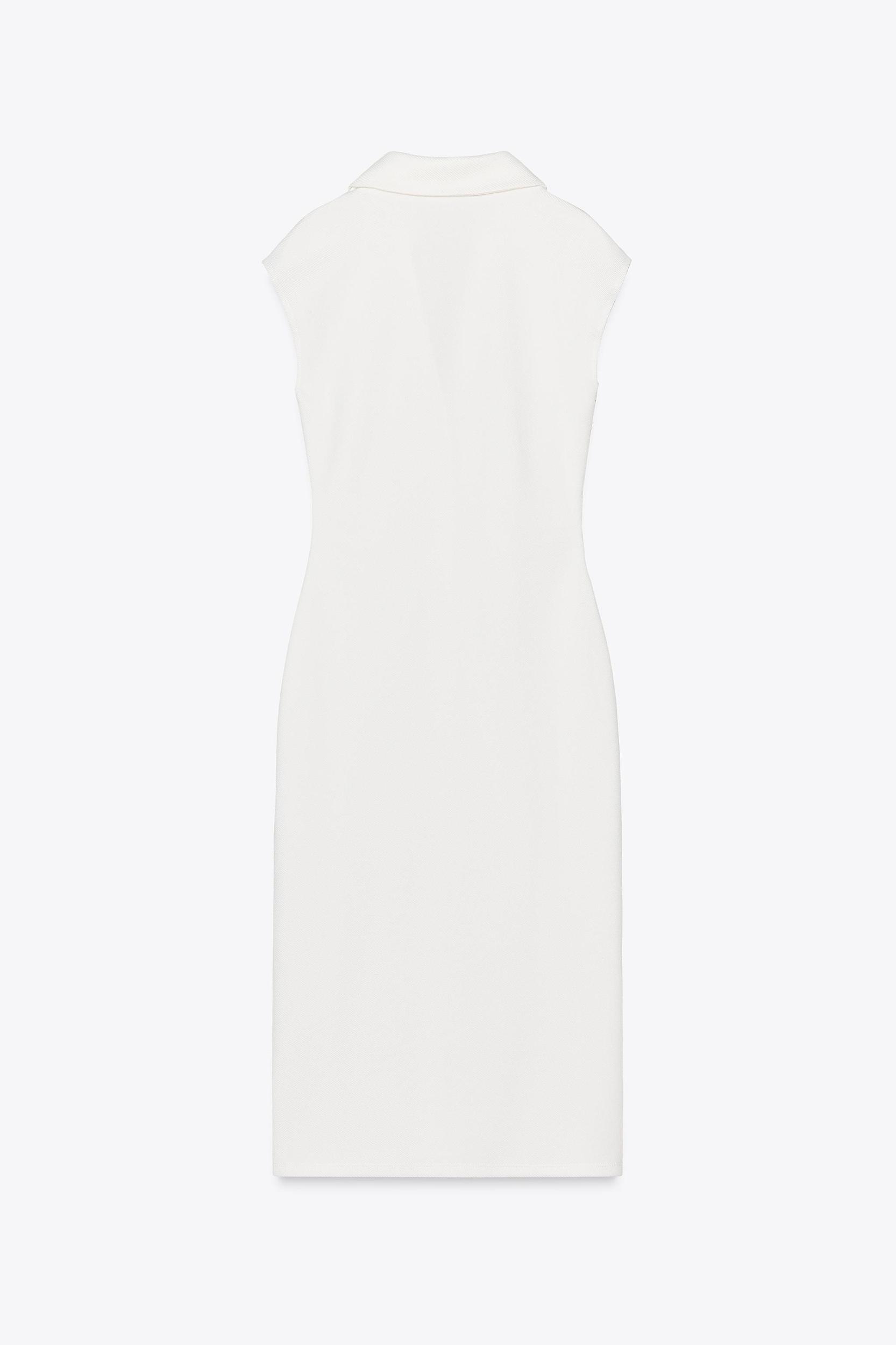 PIQUÉ SHIRT DRESS Product Image