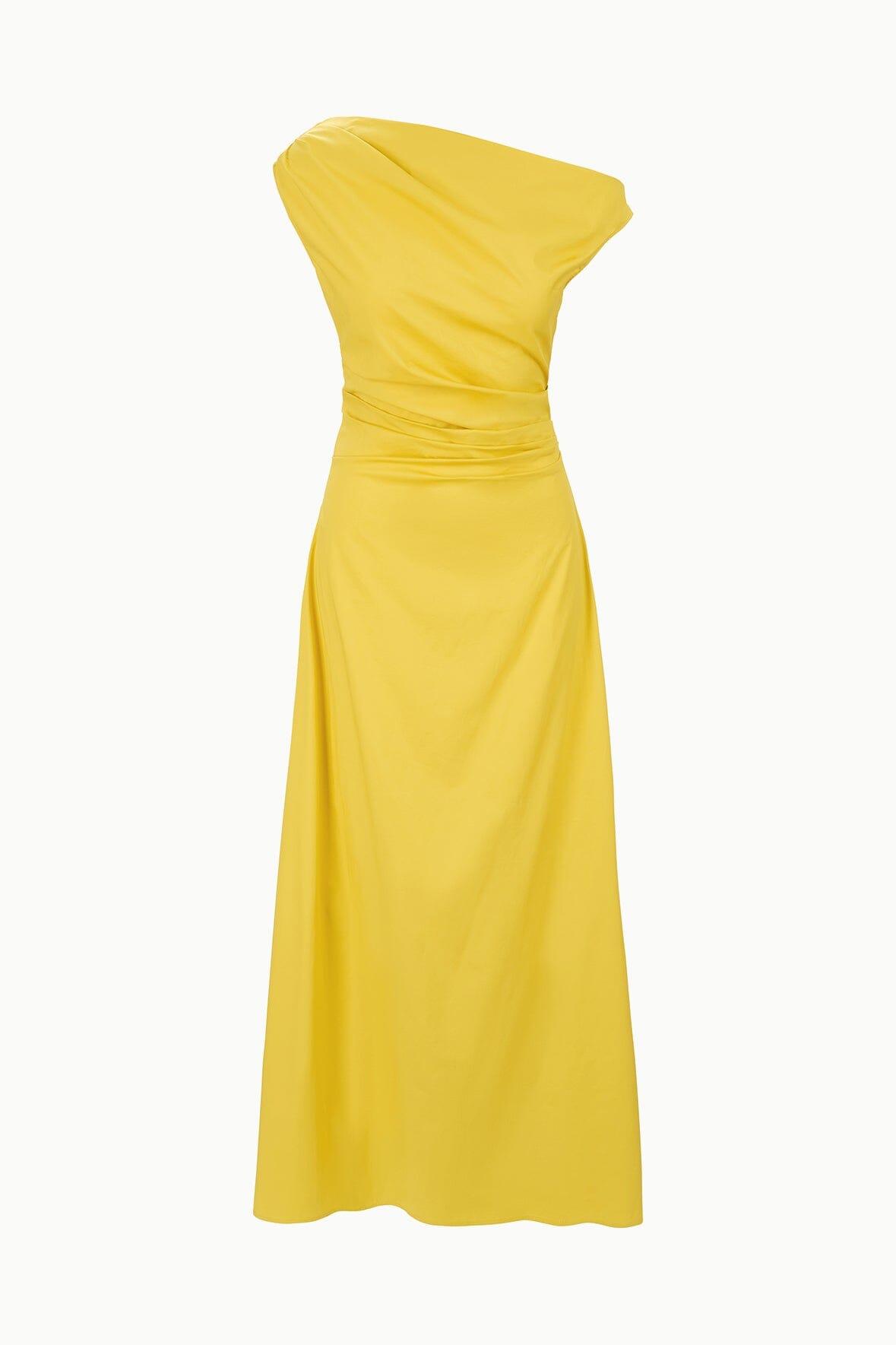 MAXI PHARE DRESS | CHARTREUSE Product Image